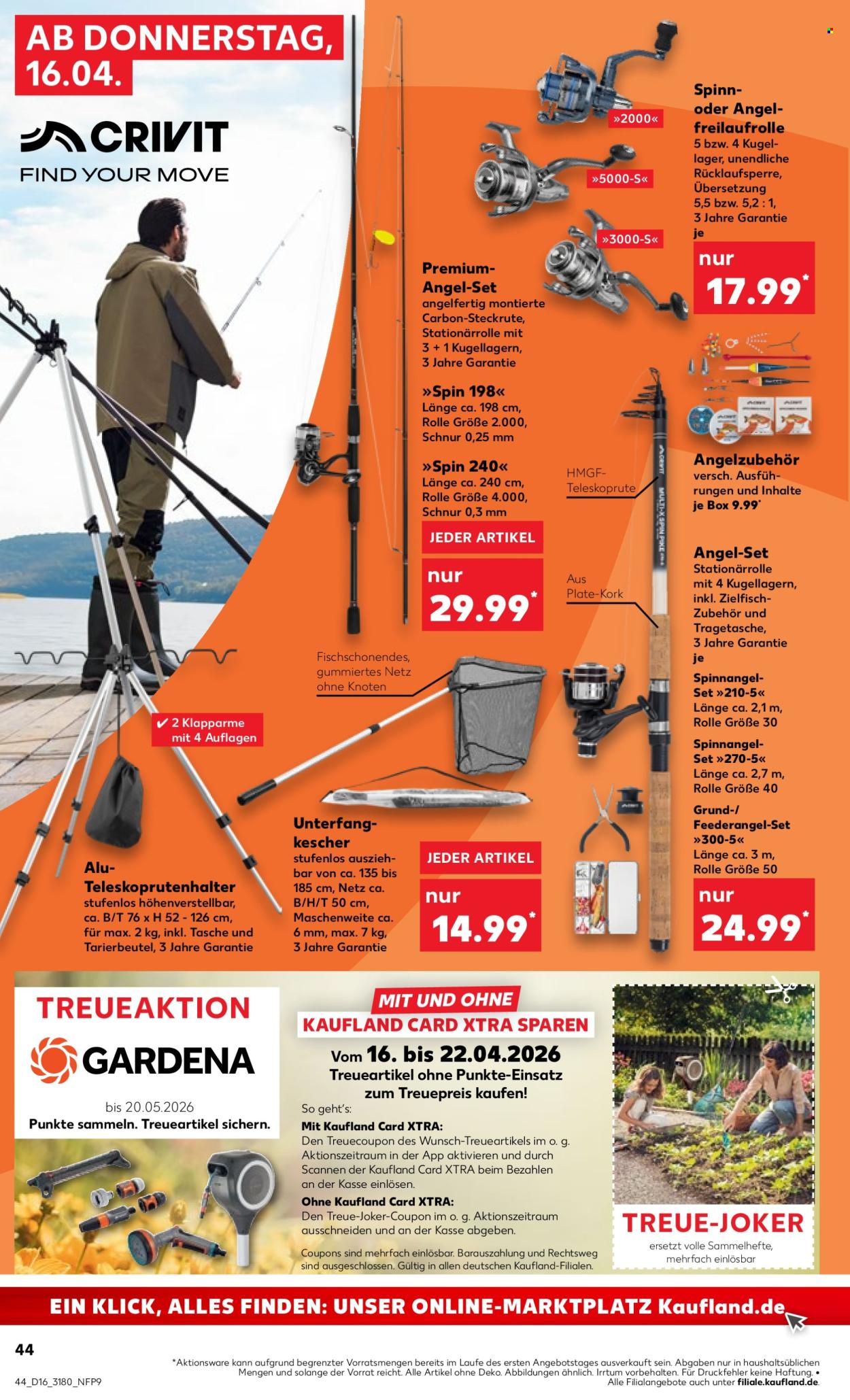 Kaufland Prospekte  - 16.04.2026 - 22.04.2026. Seite 44