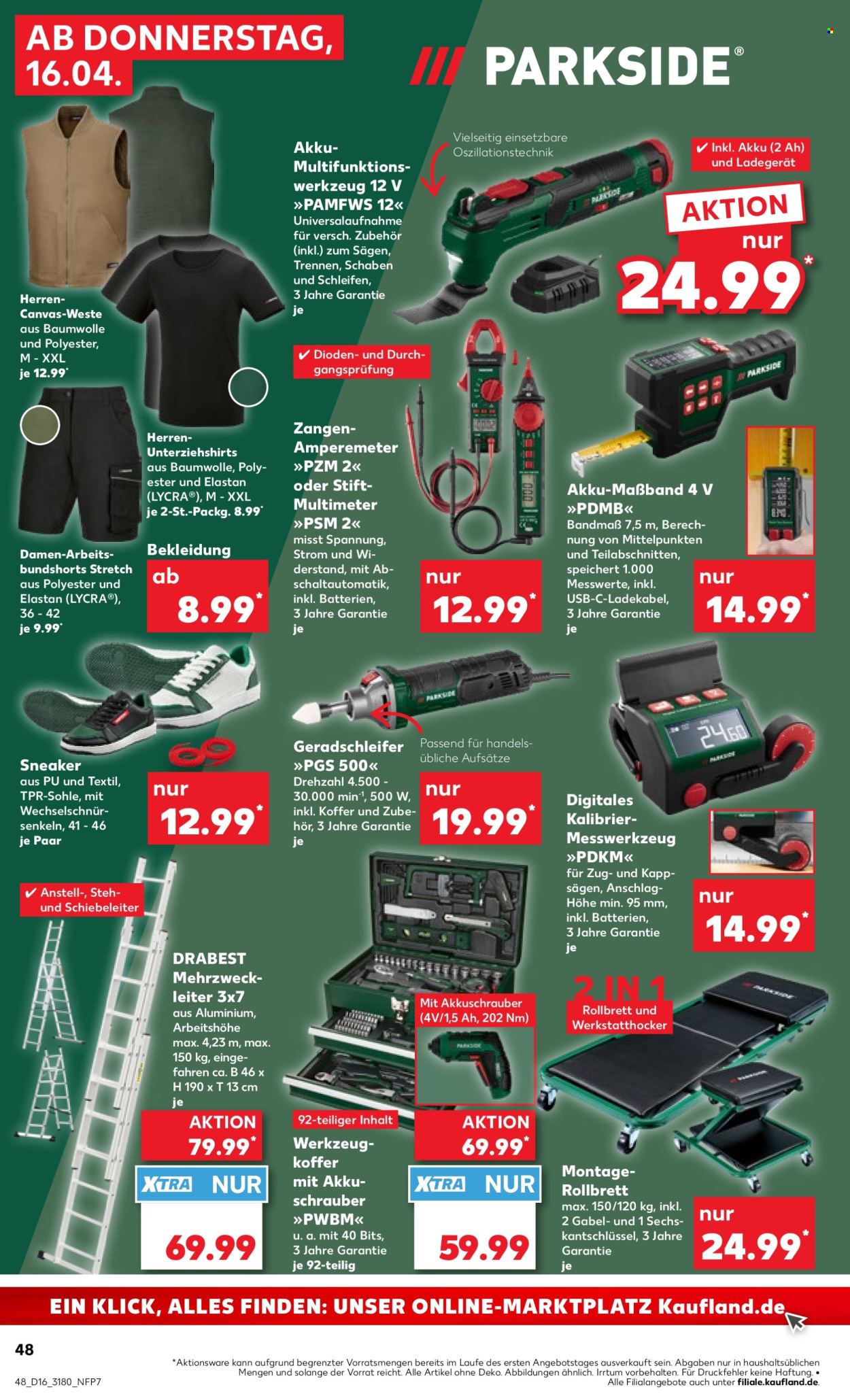 Kaufland Prospekte  - 16.04.2026 - 22.04.2026. Seite 48