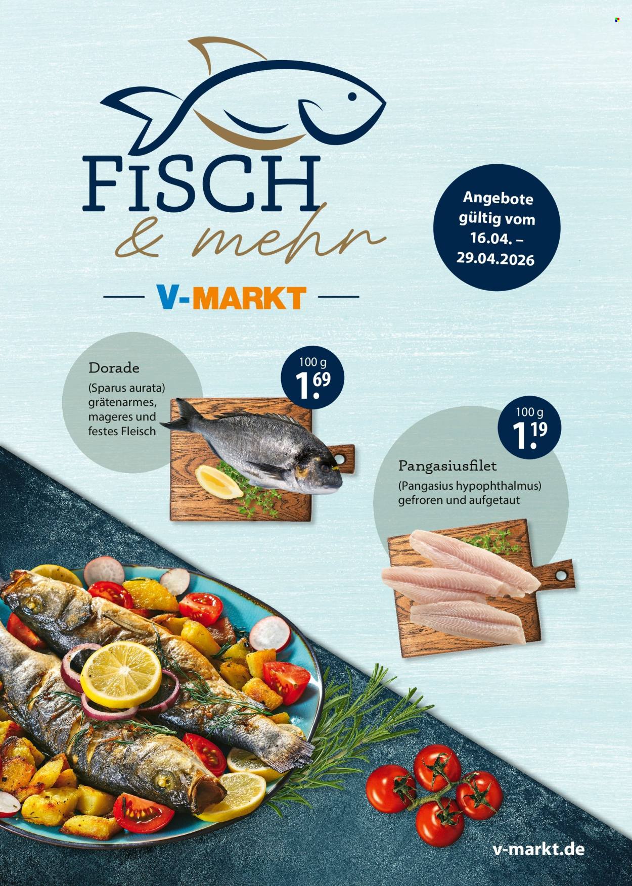 V-Markt Prospekte  - 16.04.2026 - 29.04.2026. Seite 1