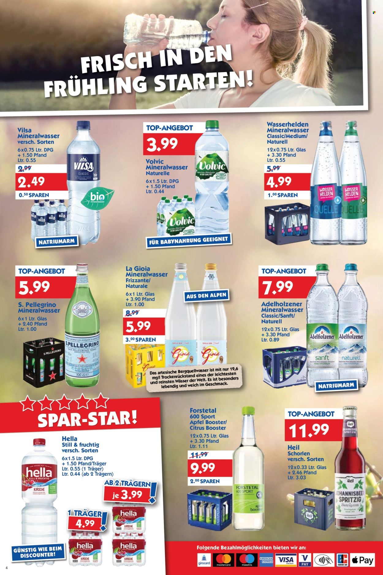 Hol'ab! Getränkemarkt Prospekte  - 13.04.2026 - 18.04.2026. Seite 4