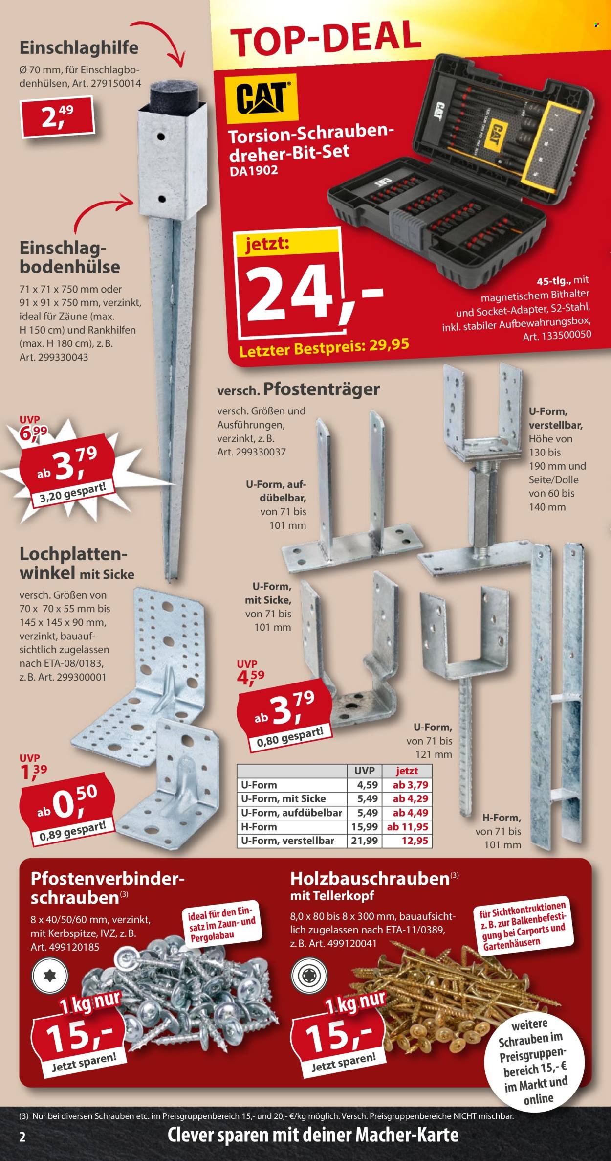 Sonderpreis-Baumarkt Prospekte  - 18.04.2026 - 24.04.2026. Seite 2