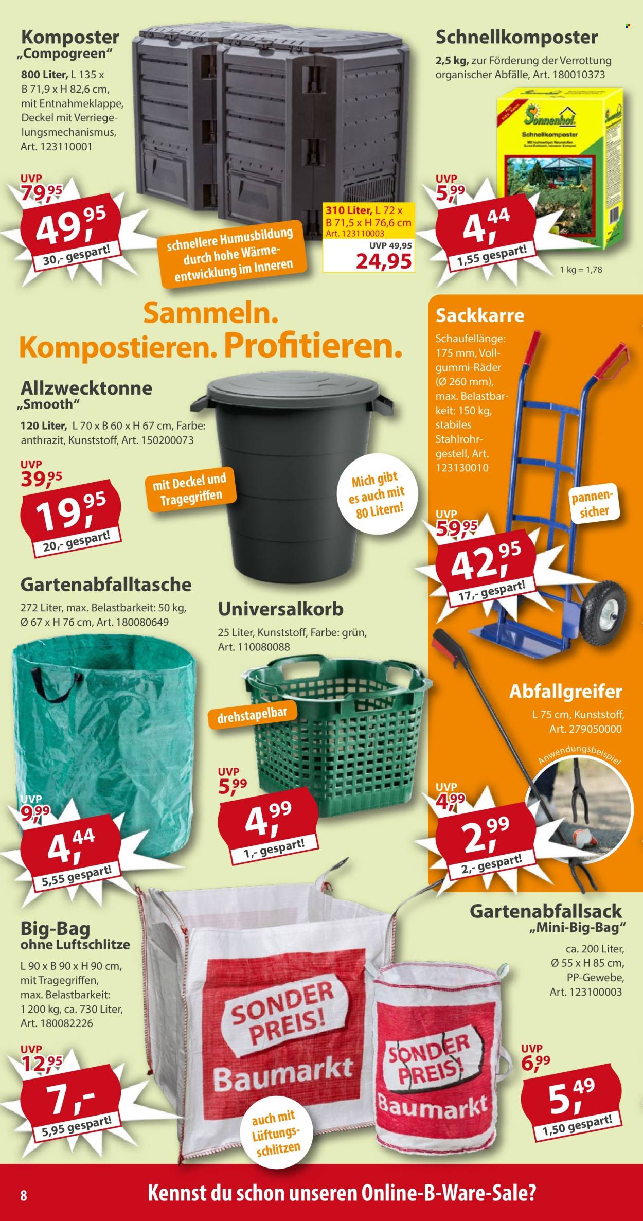 Sonderpreis-Baumarkt Prospekte  - 18.04.2026 - 24.04.2026. Seite 8