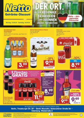 Prospekte Netto Marken-Discount - 13.04.2026 - 18.04.2026.