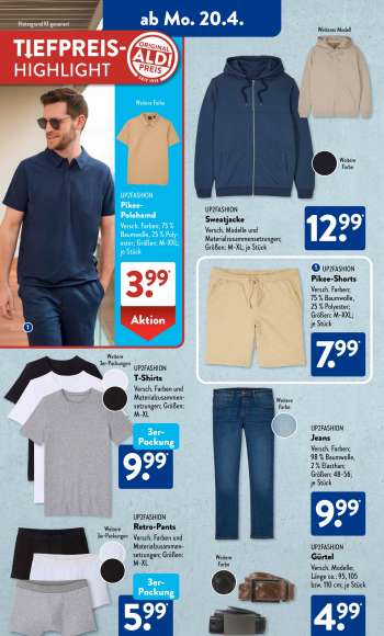 thumbnail - UP2FASHION Pikee-Poloshirt