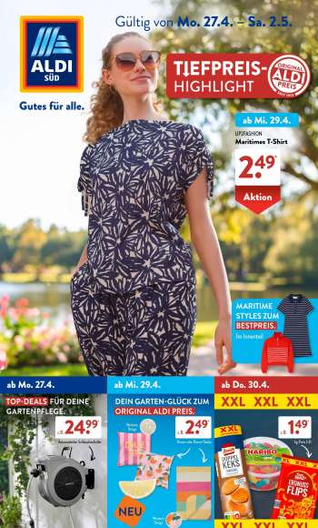 Prospekte ALDI SÜD - 27.04.2026 - 2.05.2026.