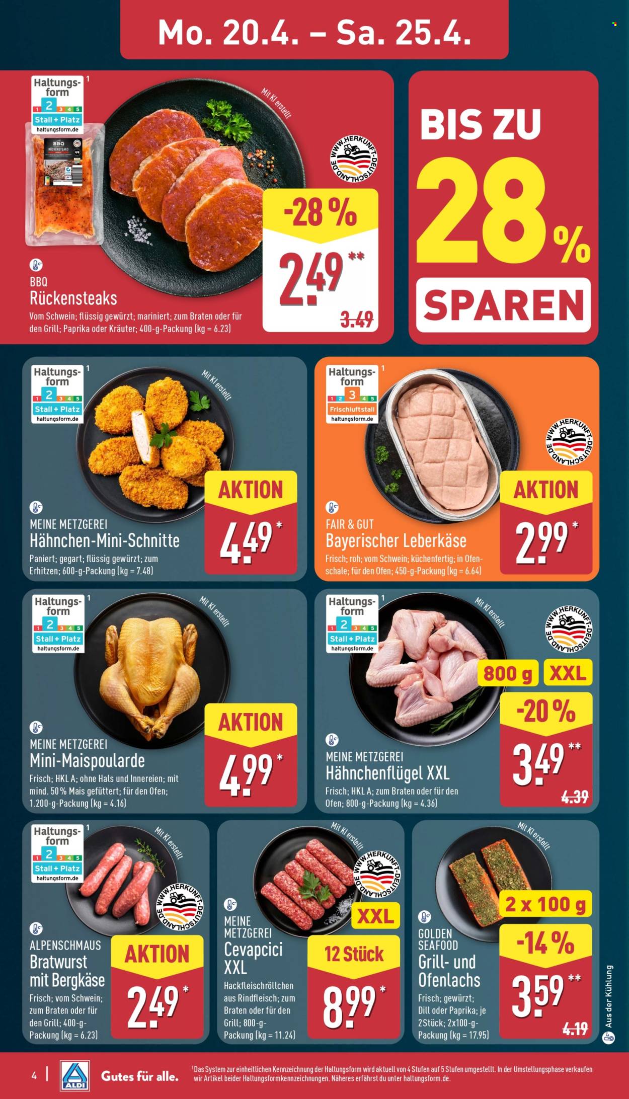 ALDI Nord Prospekte  - 20.04.2026 - 25.04.2026. Seite 4