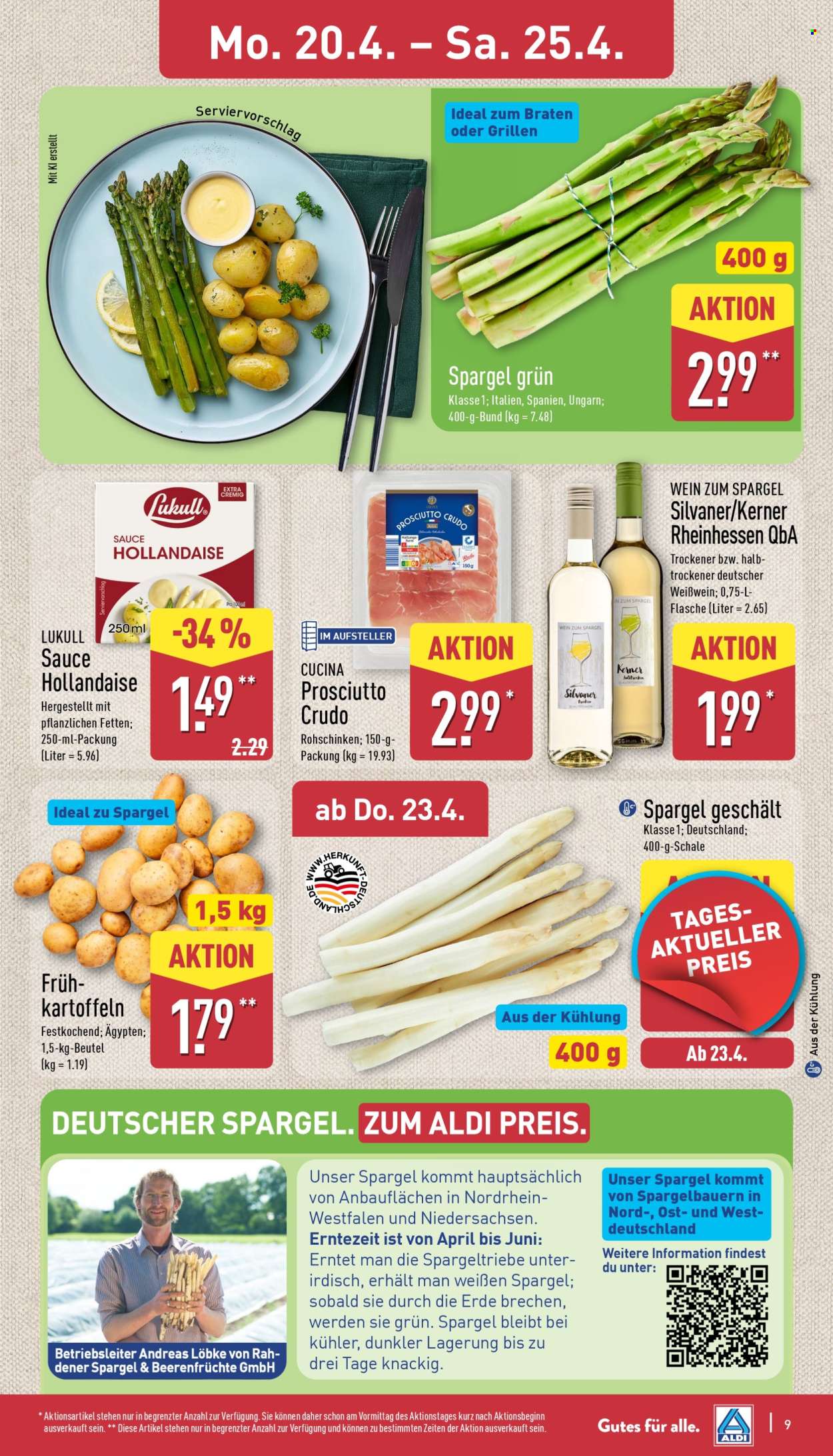 ALDI Nord Prospekte  - 20.04.2026 - 25.04.2026. Seite 9