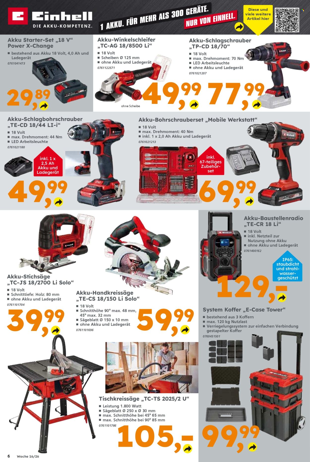 Globus Baumarkt Prospekte  - 13.04.2026 - 18.04.2026. Seite 6