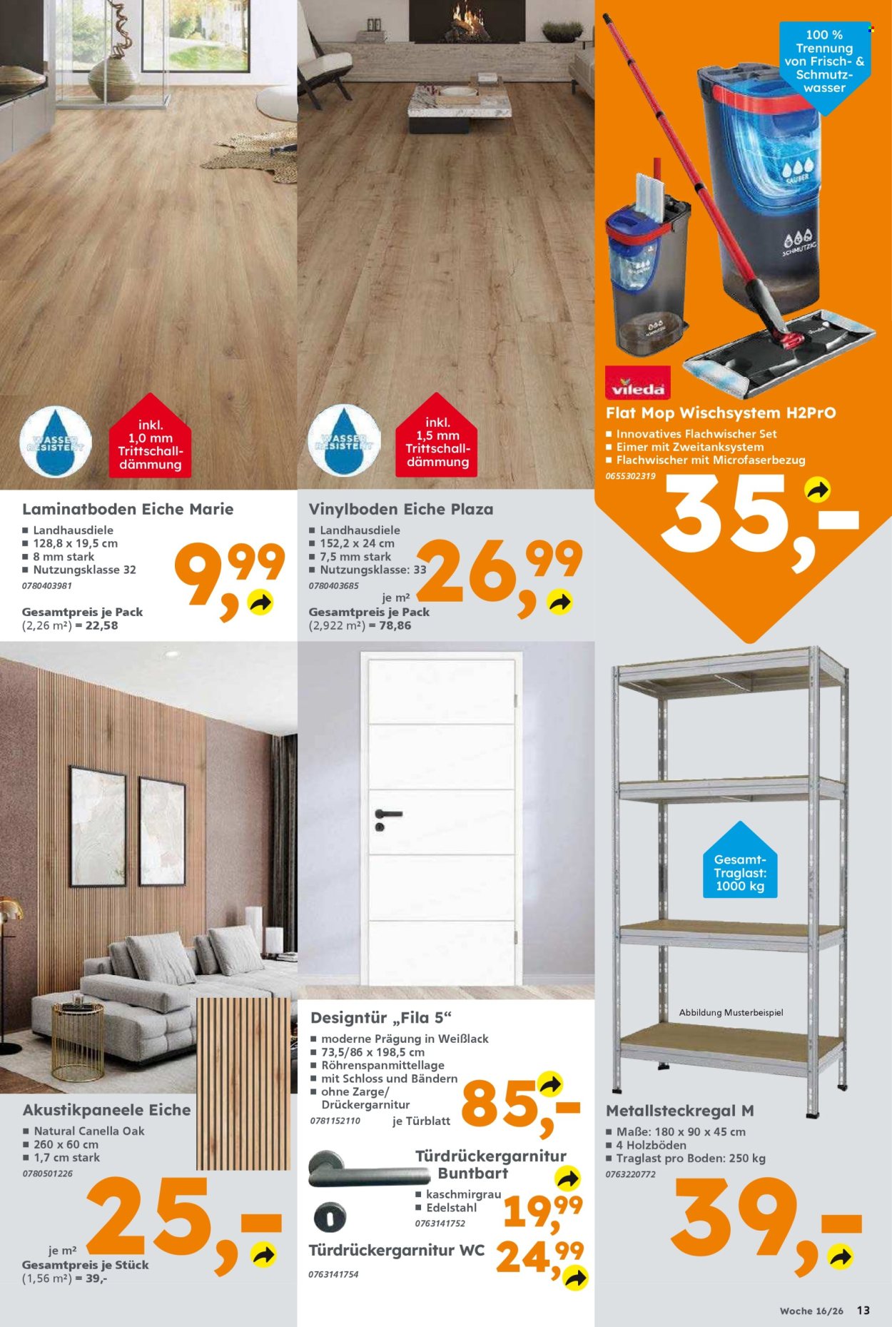 Globus Baumarkt Prospekte  - 13.04.2026 - 18.04.2026. Seite 13