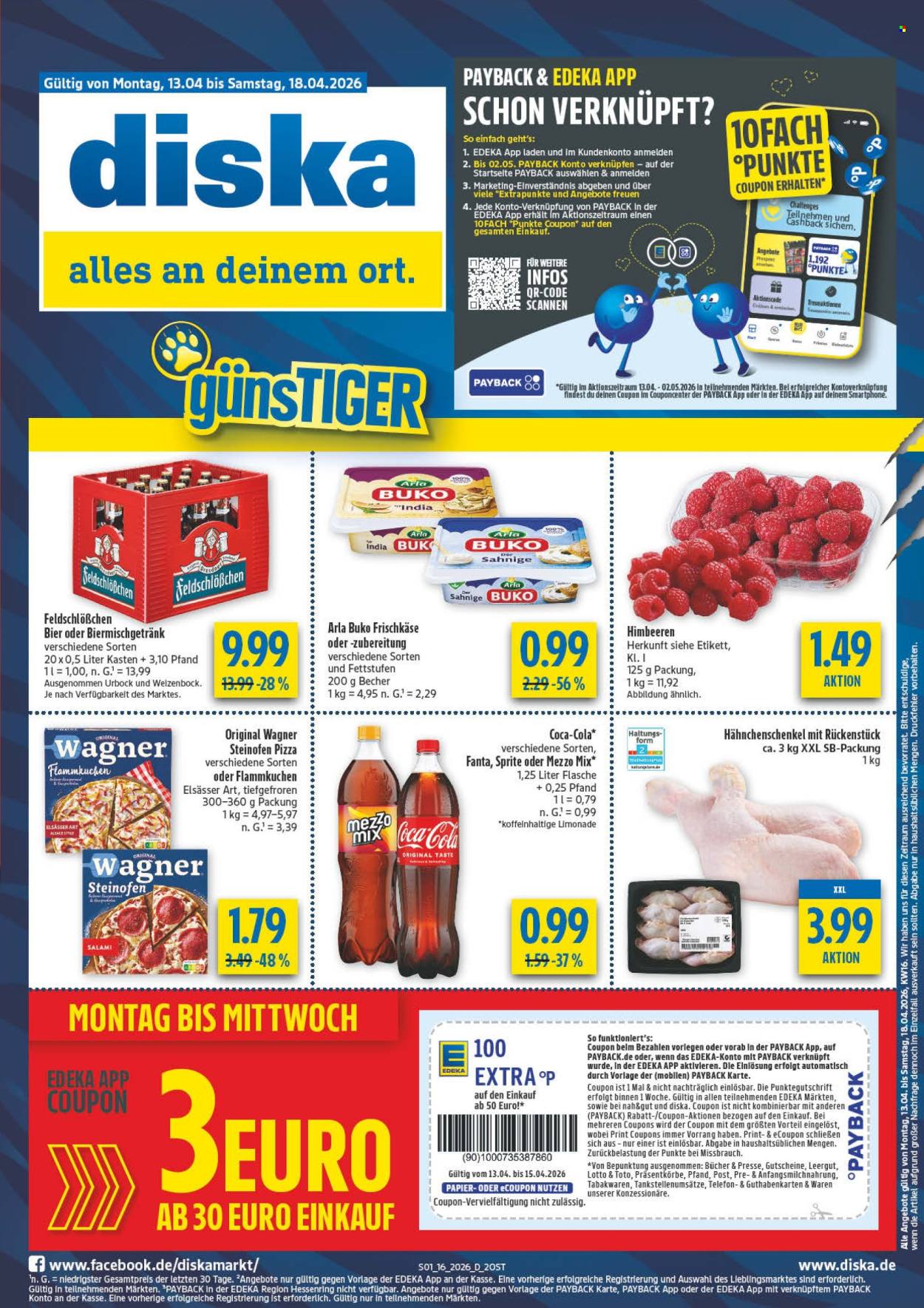 Diska Prospekte  - 13.04.2026 - 18.04.2026. Seite 1