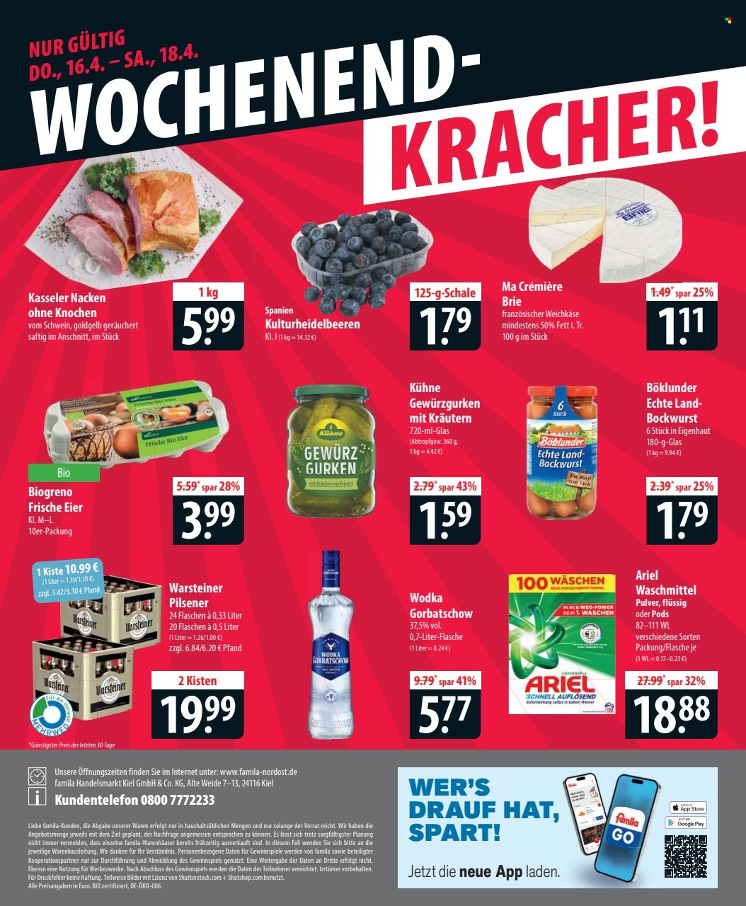 famila Prospekte  - 13.04.2026 - 18.04.2026. Seite 24