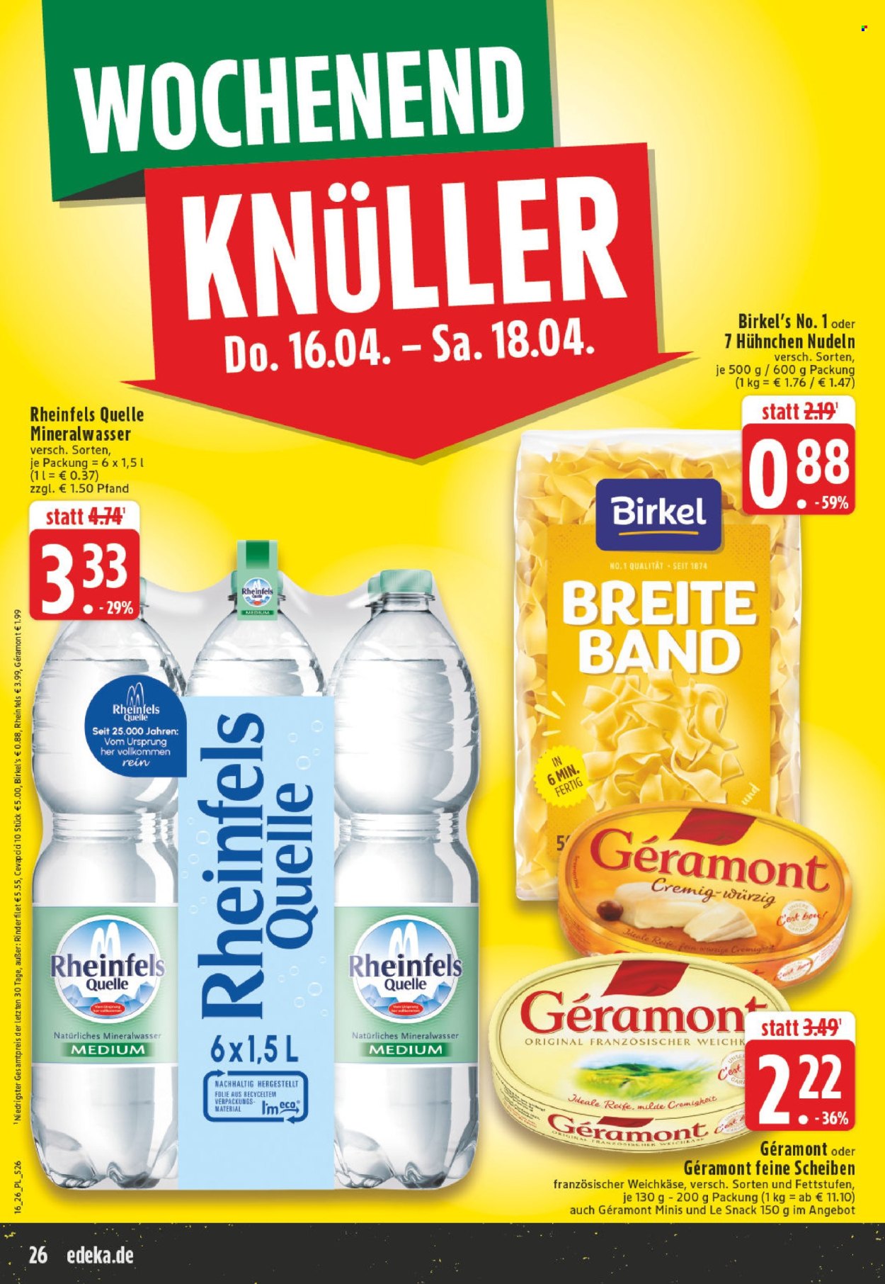 Edeka Prospekte  - 13.04.2026 - 18.04.2026. Seite 26