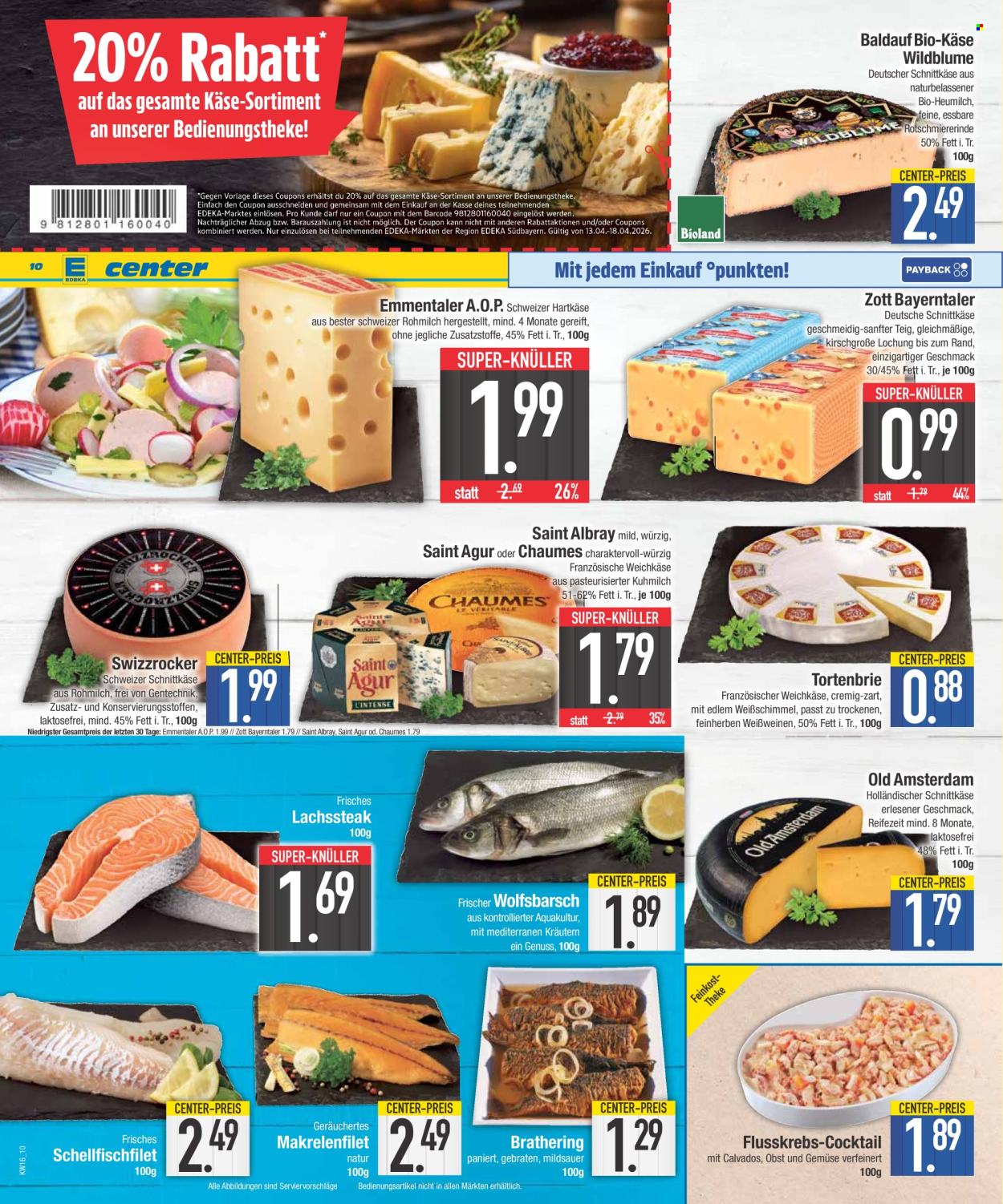 Edeka Prospekte  - 13.04.2026 - 18.04.2026. Seite 10