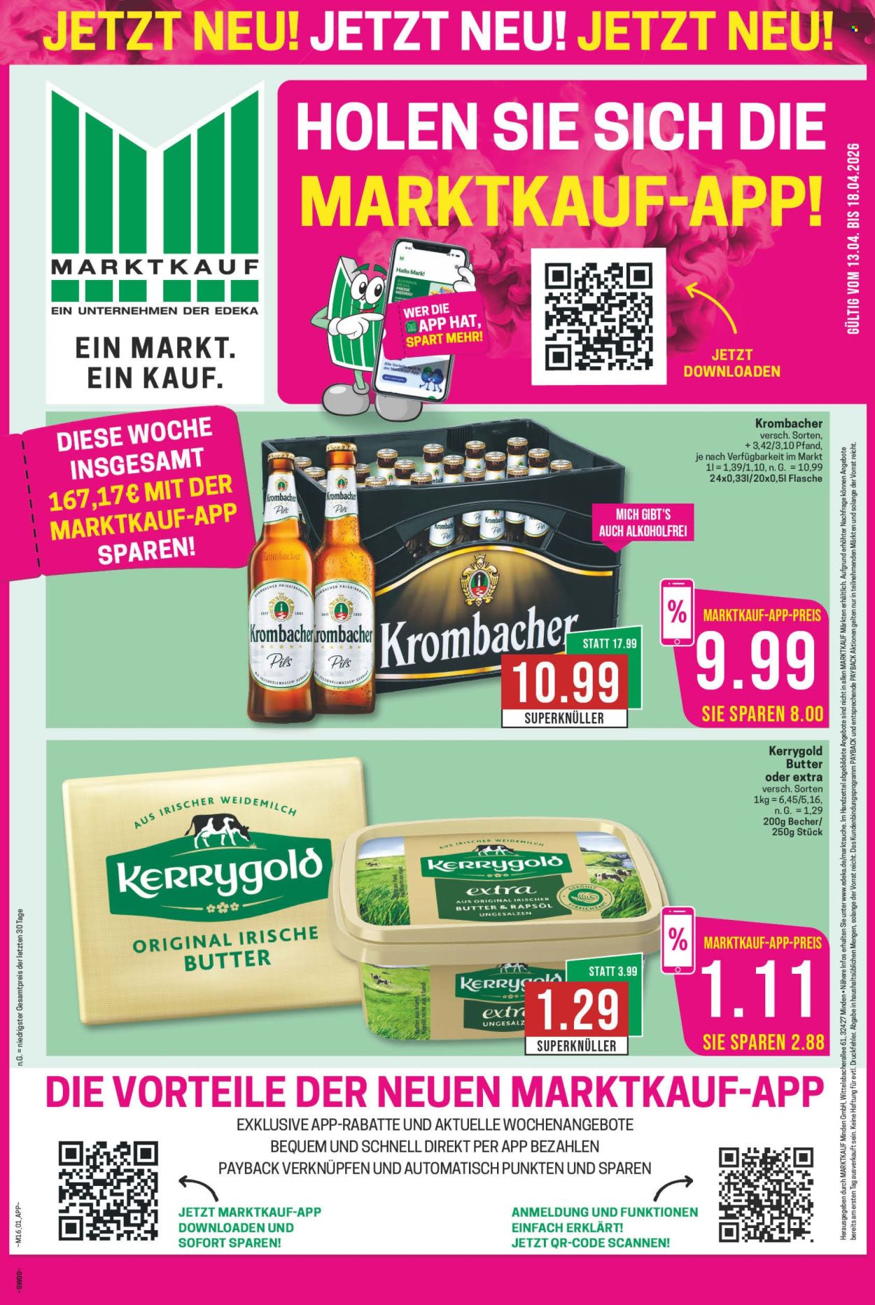 Marktkauf Prospekte  - 13.04.2026 - 18.04.2026. Seite 1