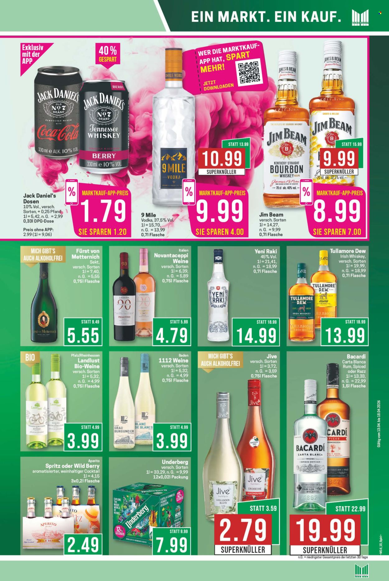 Marktkauf Prospekte  - 13.04.2026 - 18.04.2026. Seite 15