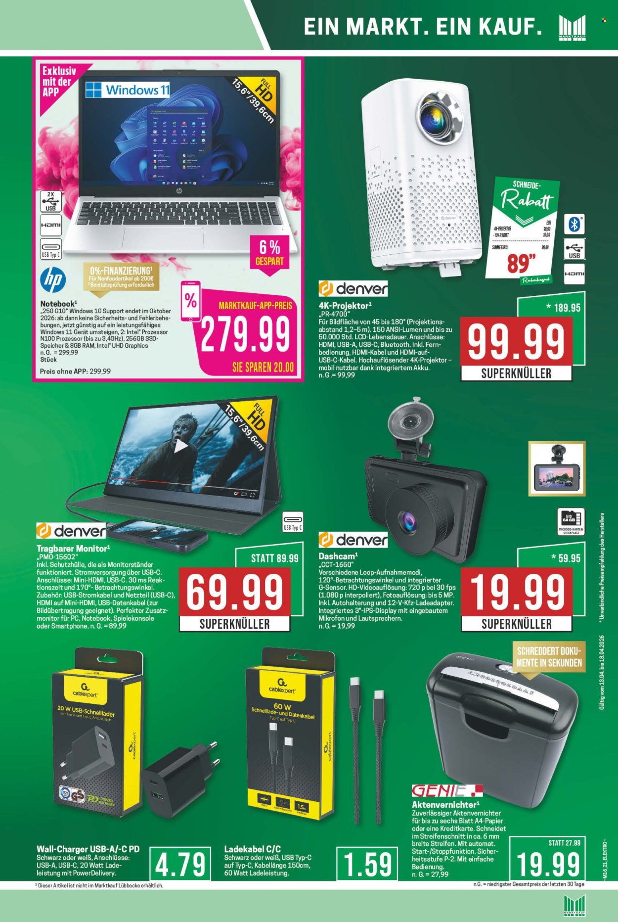 Marktkauf Prospekte  - 13.04.2026 - 18.04.2026. Seite 21