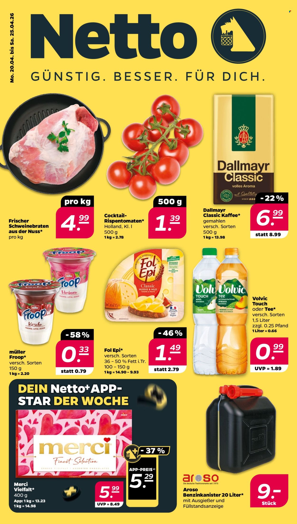 Netto Prospekte  - 20.04.2026 - 25.04.2026. Seite 1