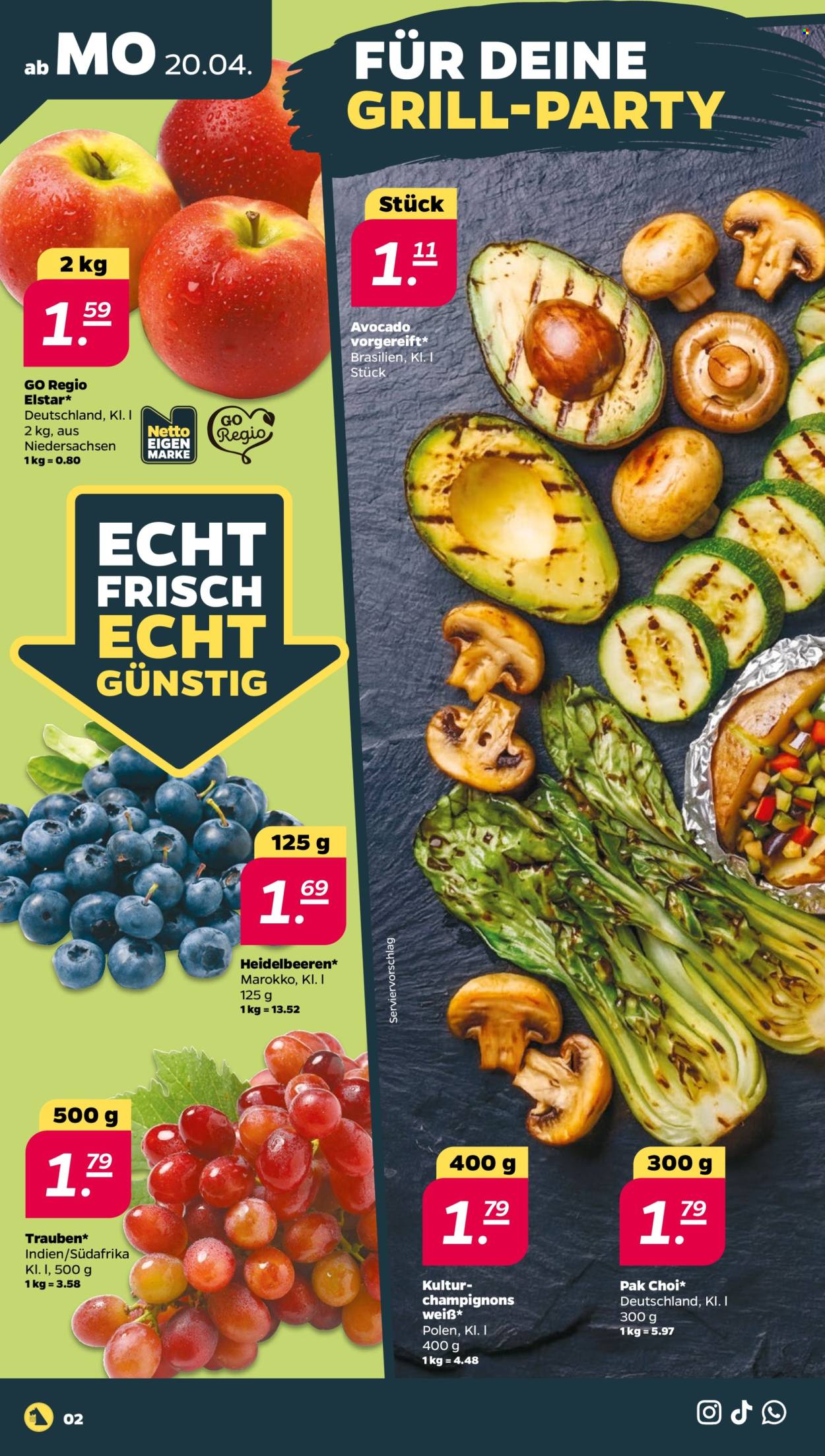Netto Prospekte  - 20.04.2026 - 25.04.2026. Seite 2