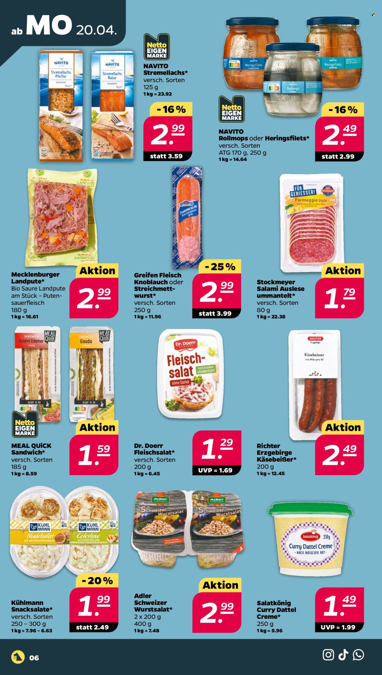Netto Prospekte  - 20.04.2026 - 25.04.2026. Seite 6