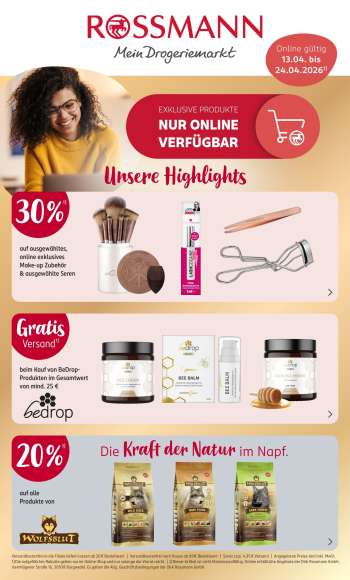 Prospekte Rossmann - 13.04.2026 - 24.04.2026.