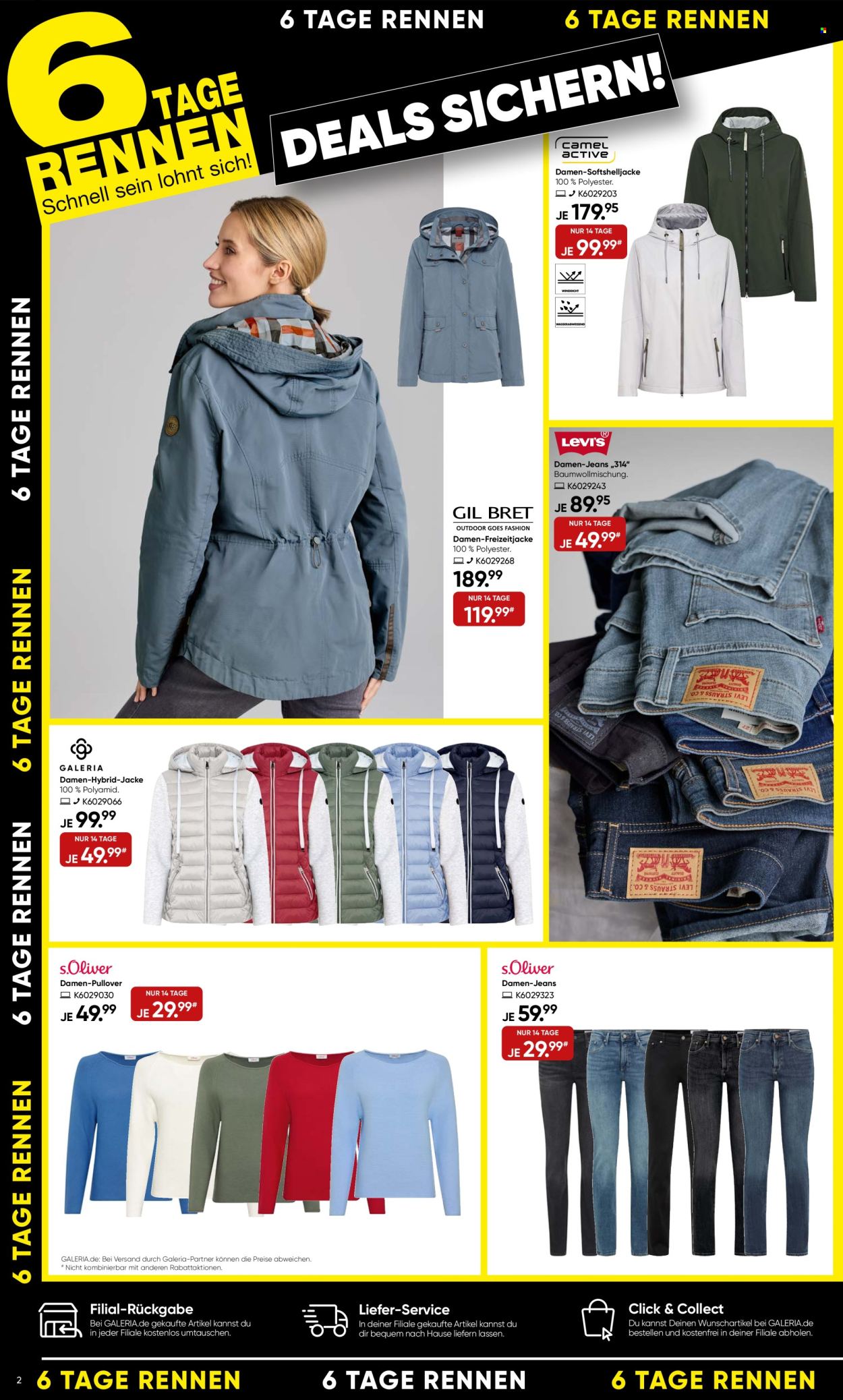 GALERIA Karstadt Kaufhof Prospekte  - 15.04.2026 - 28.04.2026. Seite 2