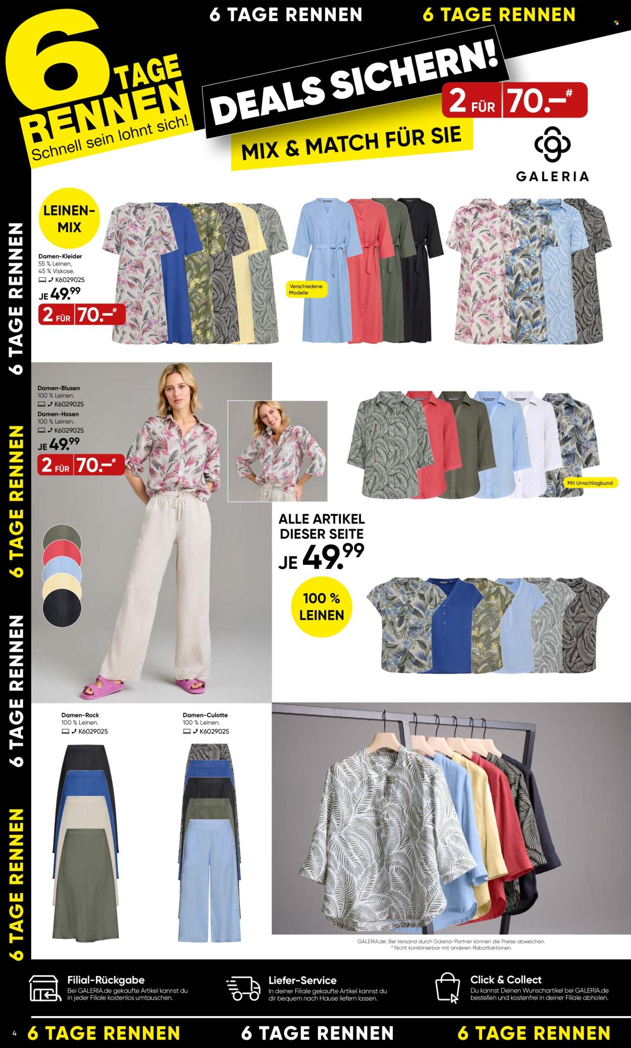 GALERIA Karstadt Kaufhof Prospekte  - 15.04.2026 - 28.04.2026. Seite 4