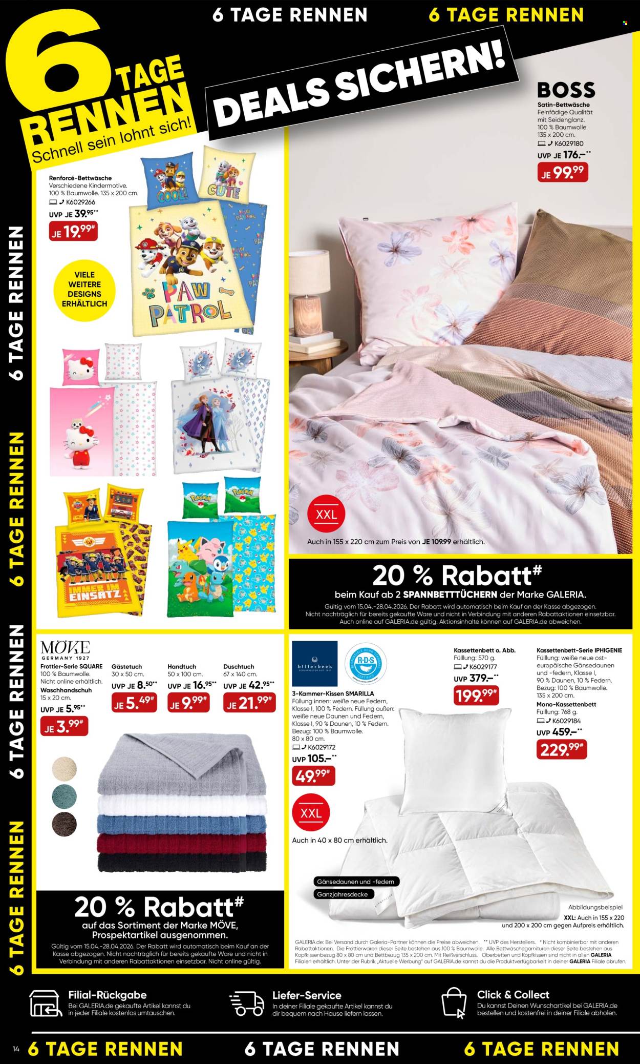 GALERIA Karstadt Kaufhof Prospekte  - 15.04.2026 - 28.04.2026. Seite 14