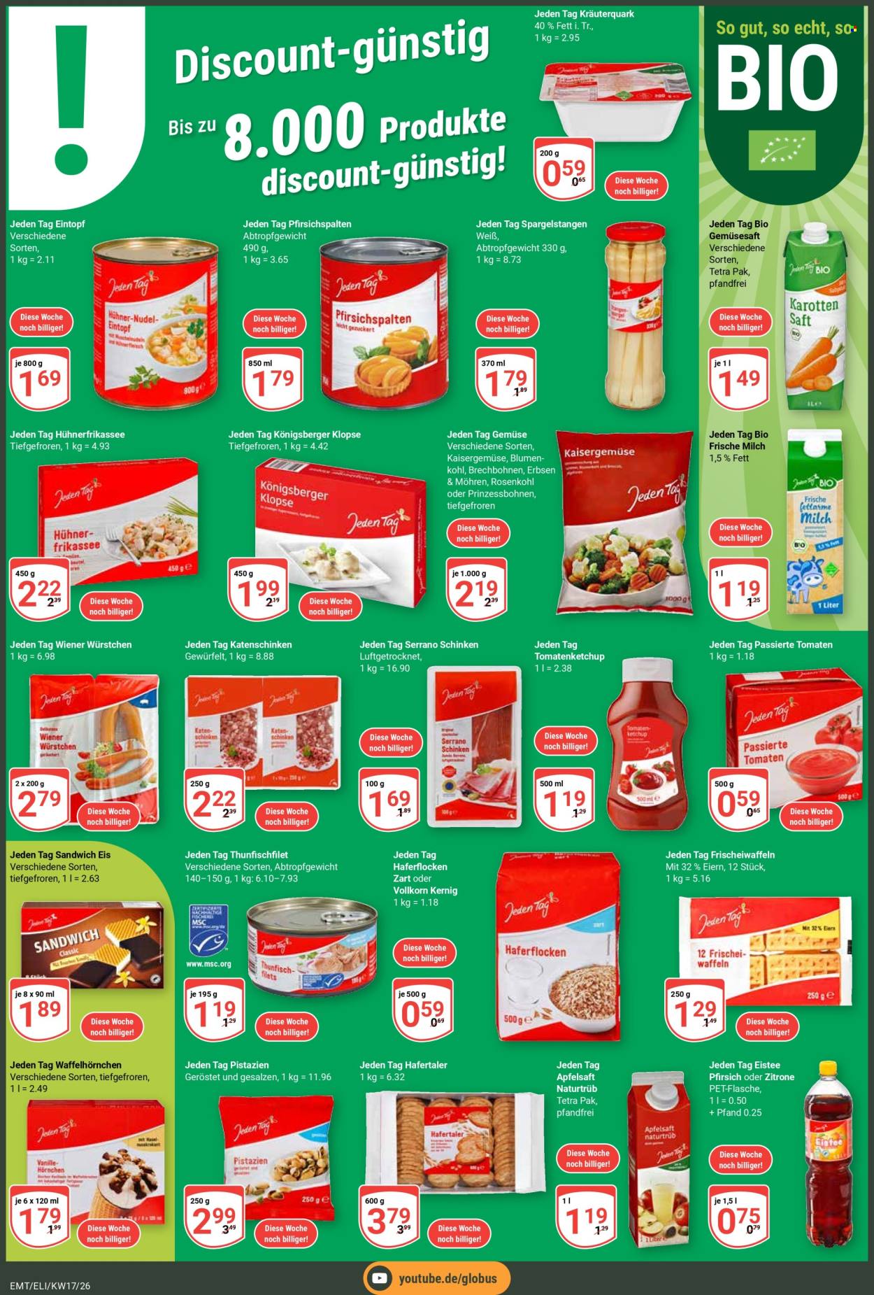 Globus Prospekte  - 20.04.2026 - 25.04.2026. Seite 2