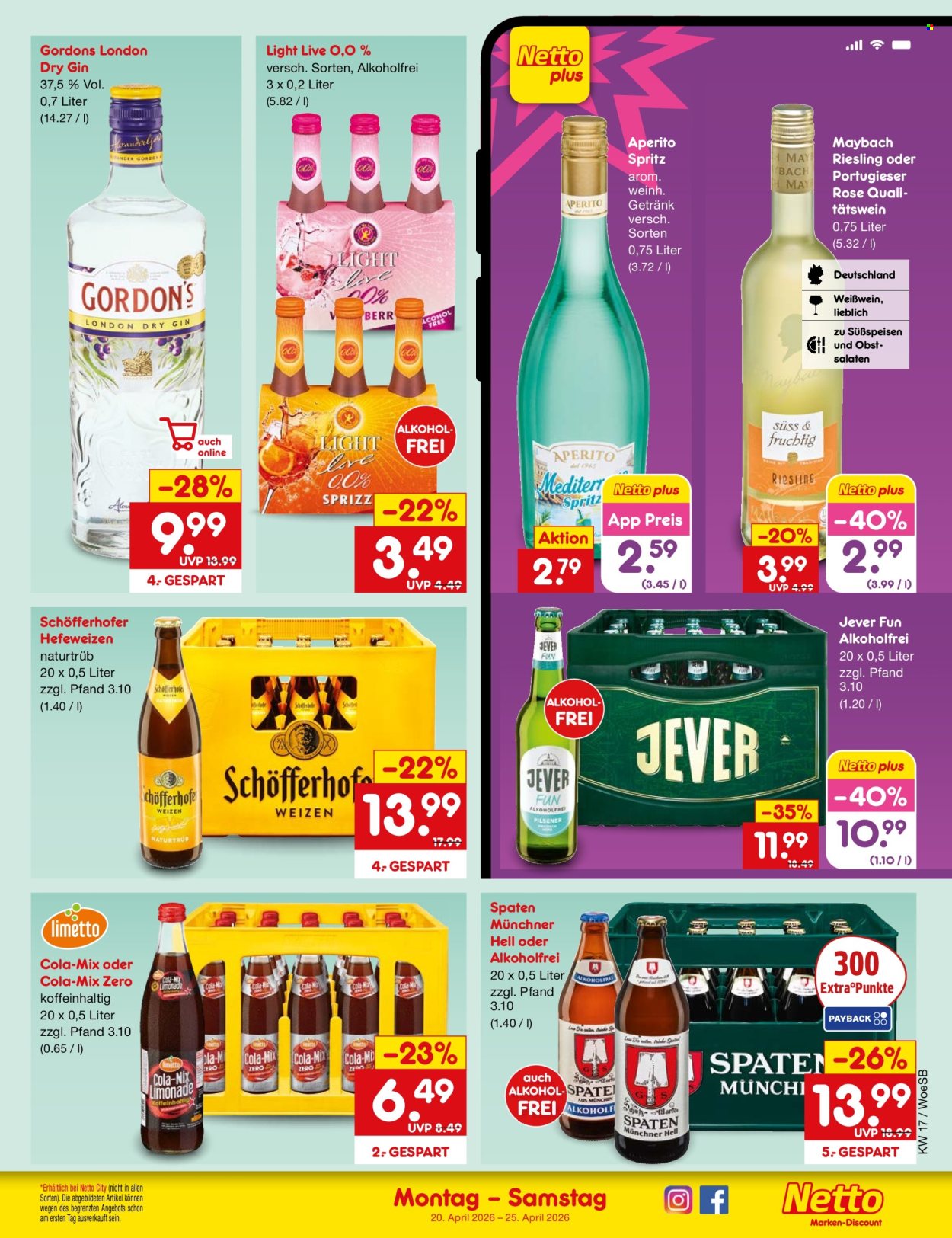 Netto Marken-Discount Prospekte  - 20.04.2026 - 25.04.2026. Seite 33