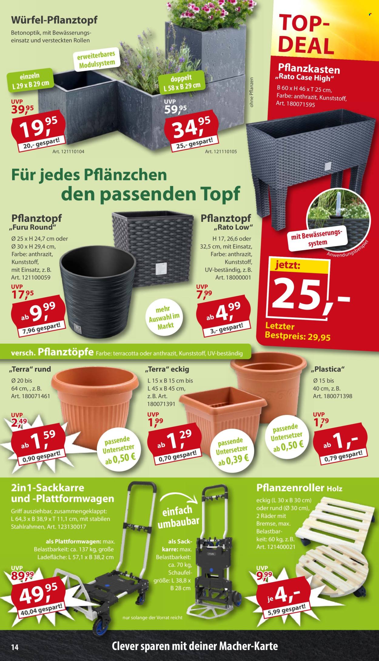 Sonderpreis-Baumarkt Prospekte  - 25.04.2026 - 1.05.2026. Seite 14