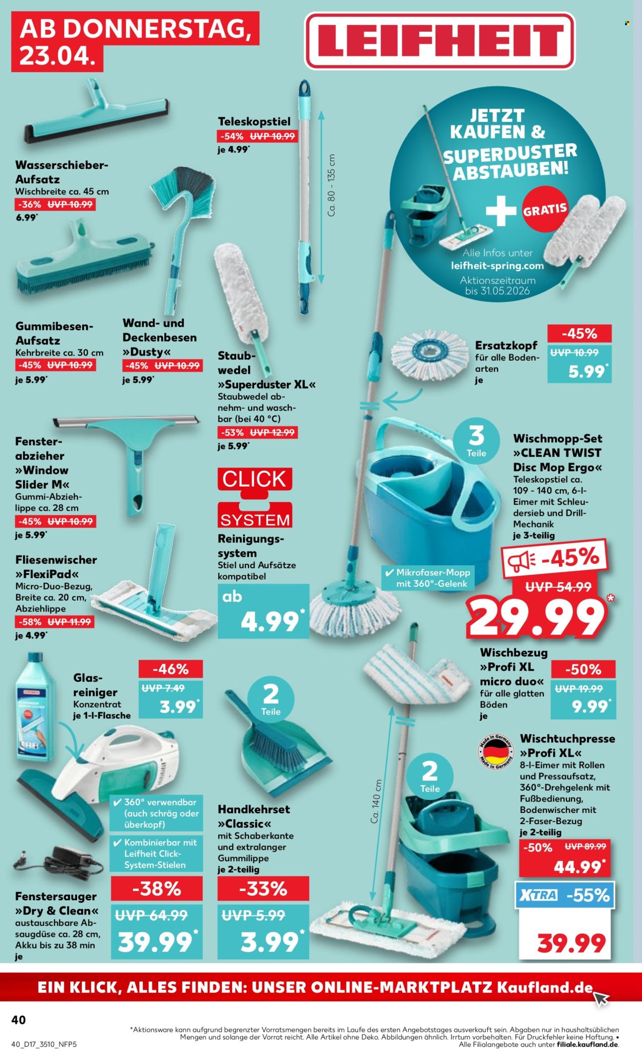 Kaufland Prospekte  - 23.04.2026 - 29.04.2026. Seite 40