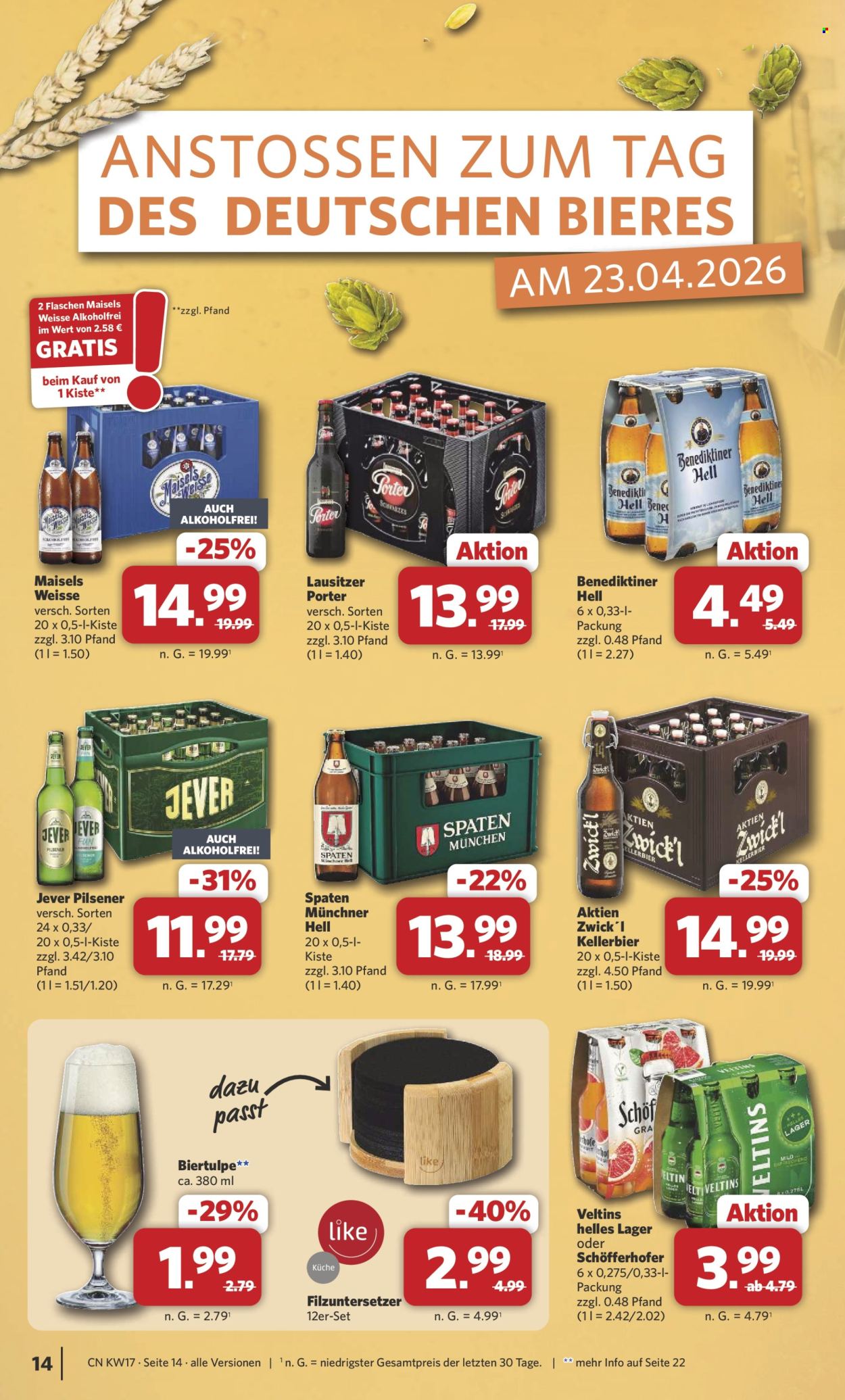 Combi Prospekte  - 20.04.2026 - 25.04.2026. Seite 14