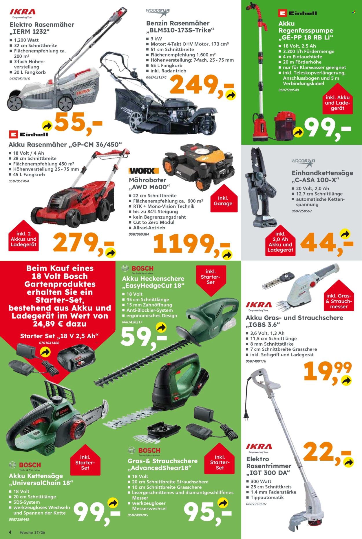 Globus Baumarkt Prospekte  - 20.04.2026 - 25.04.2026. Seite 4