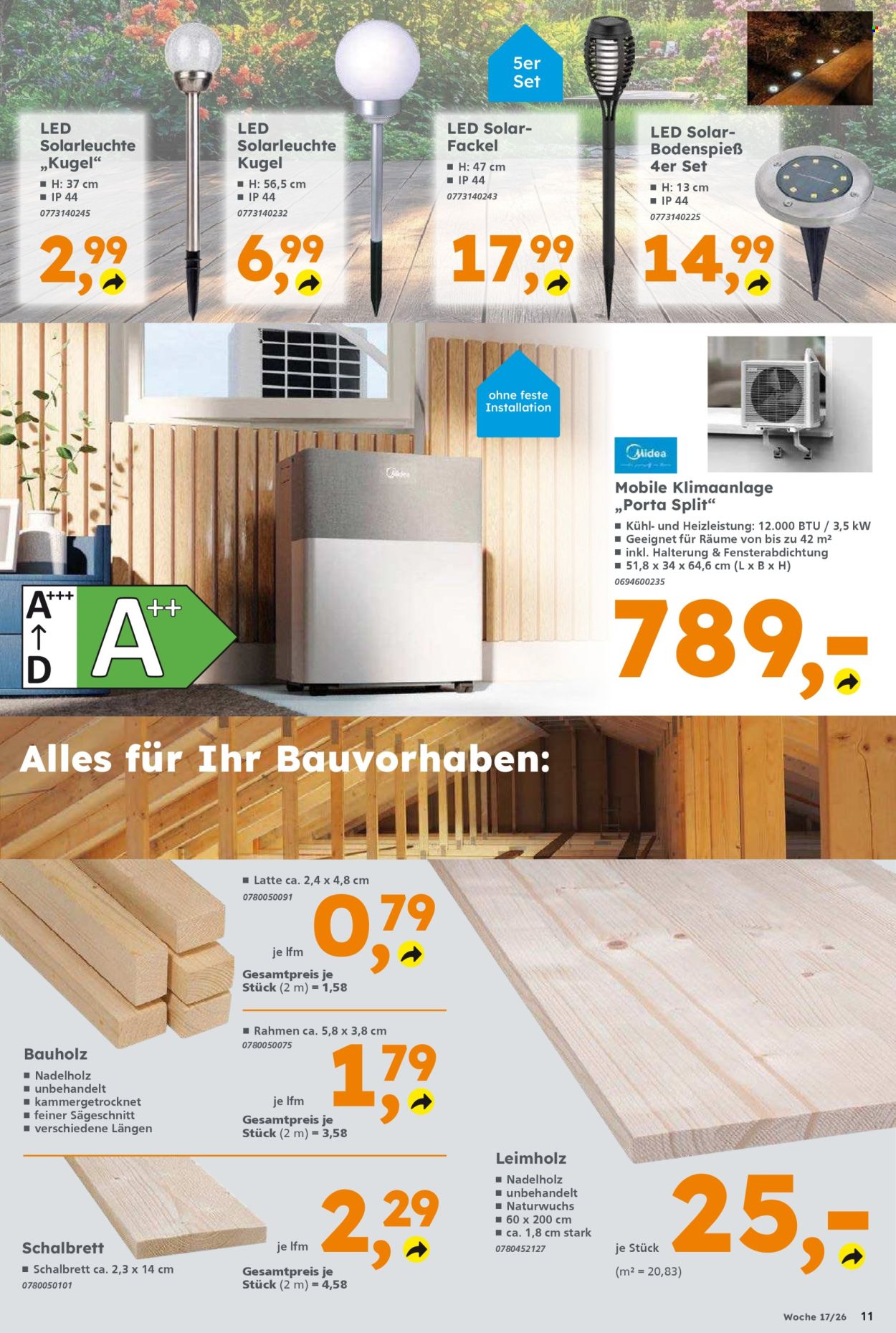 Globus Baumarkt Prospekte  - 20.04.2026 - 25.04.2026. Seite 11