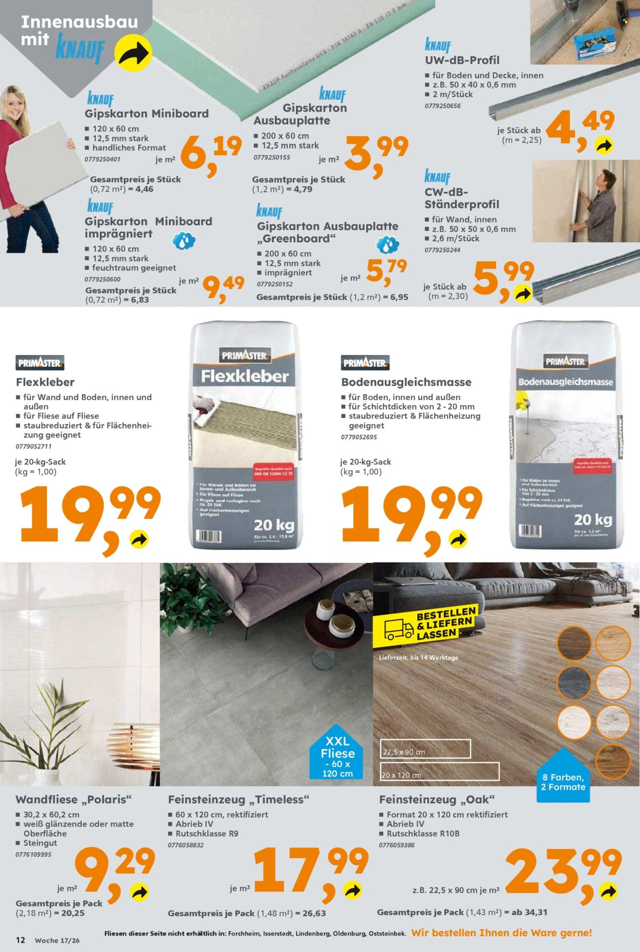 Globus Baumarkt Prospekte  - 20.04.2026 - 25.04.2026. Seite 12