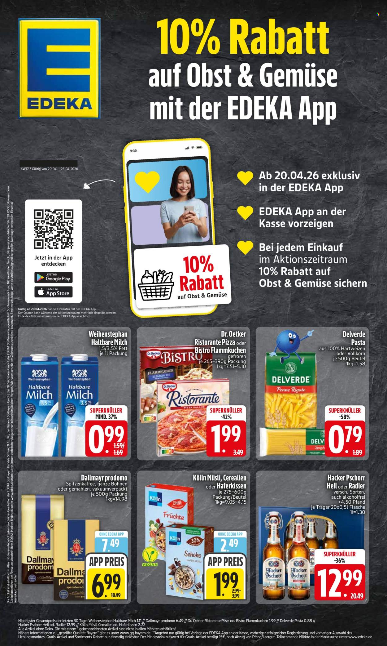 Edeka Prospekte  - 20.04.2026 - 25.04.2026. Seite 1