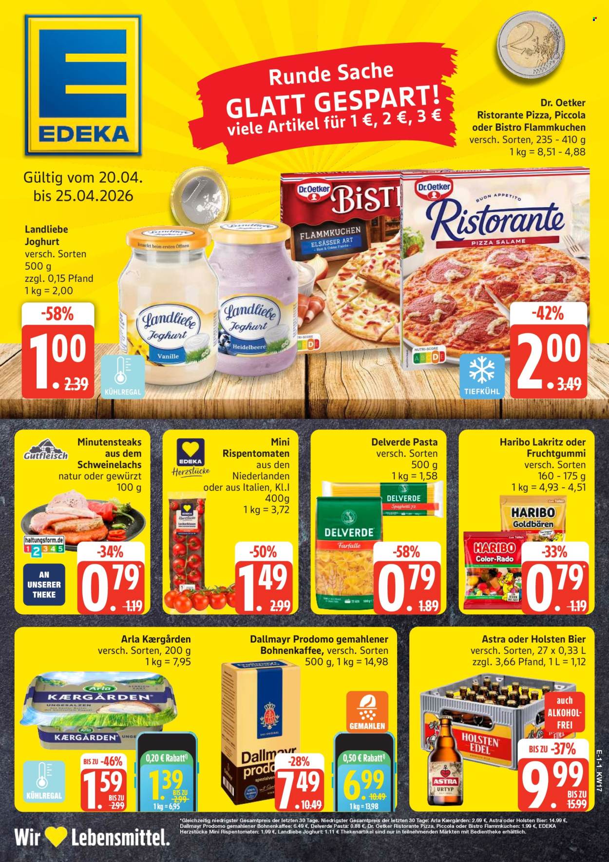 Edeka Prospekte  - 20.04.2026 - 25.04.2026. Seite 1