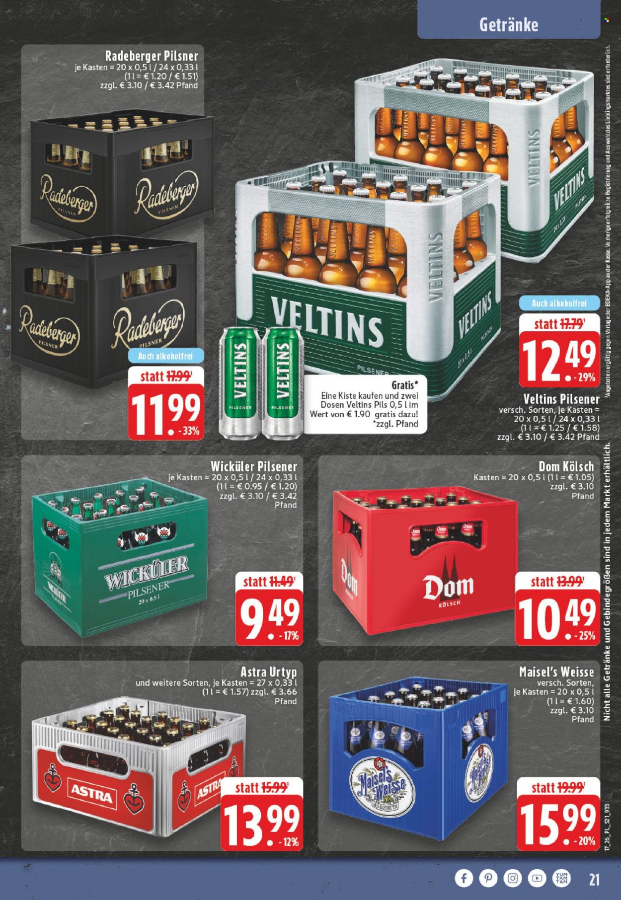 Edeka Prospekte  - 20.04.2026 - 25.04.2026. Seite 21