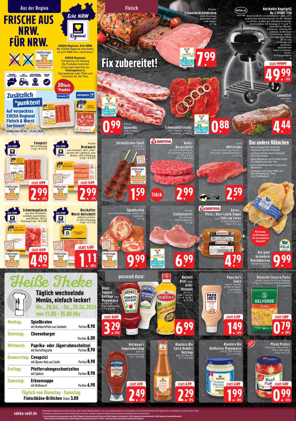 Edeka Getränkemarkt Prospekte  - 20.04.2026 - 25.04.2026. Seite 2