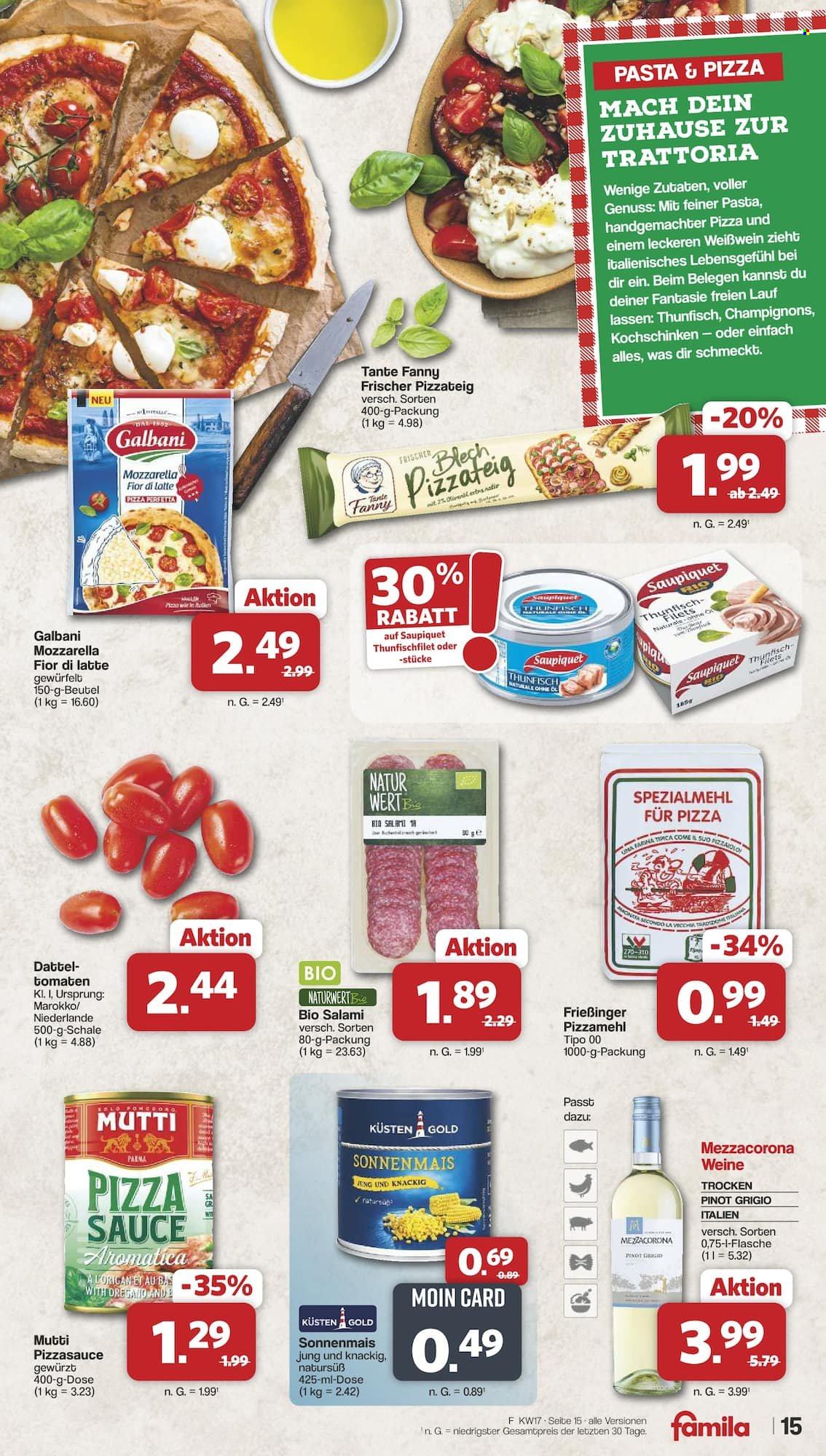 famila Prospekte  - 20.04.2026 - 25.04.2026. Seite 15
