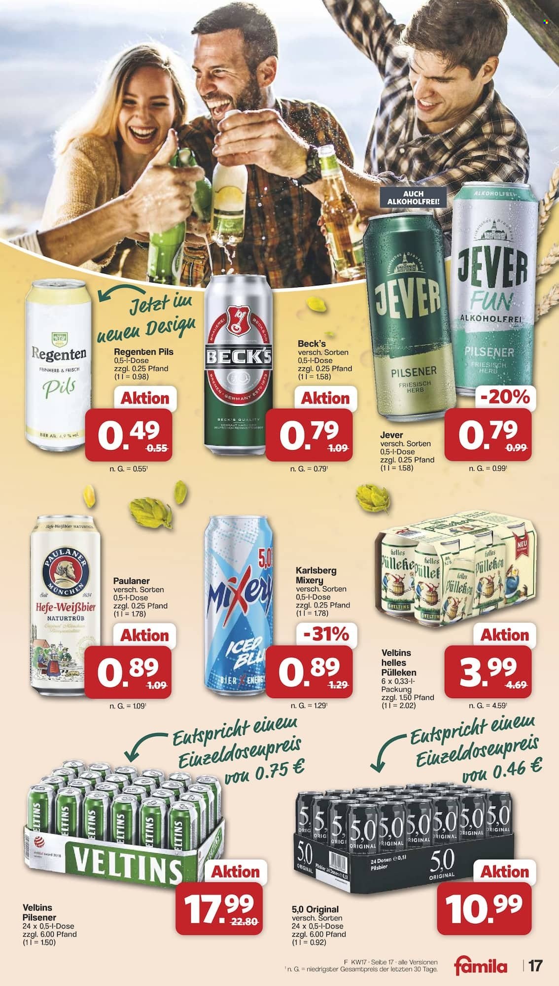 famila Prospekte  - 20.04.2026 - 25.04.2026. Seite 17