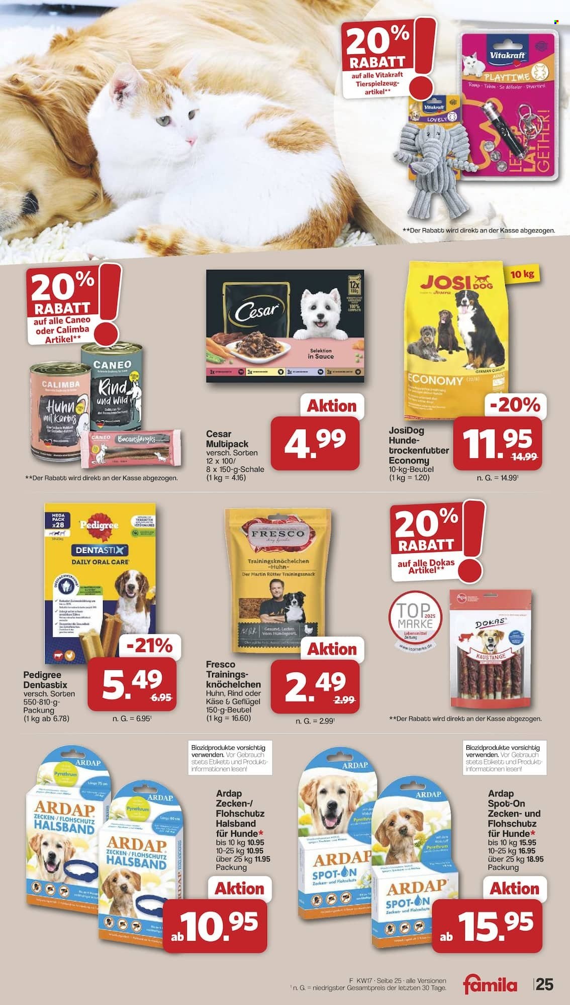 famila Prospekte  - 20.04.2026 - 25.04.2026. Seite 27