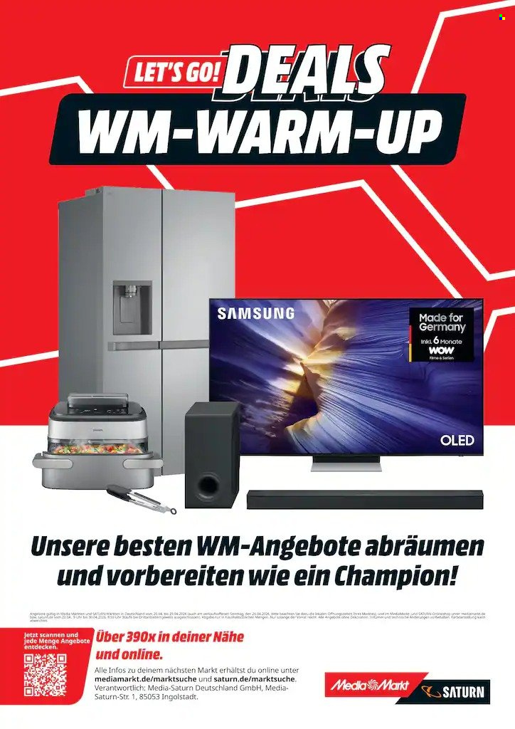 MediaMarkt Prospekte  - 20.04.2026 - 29.04.2026. Seite 1