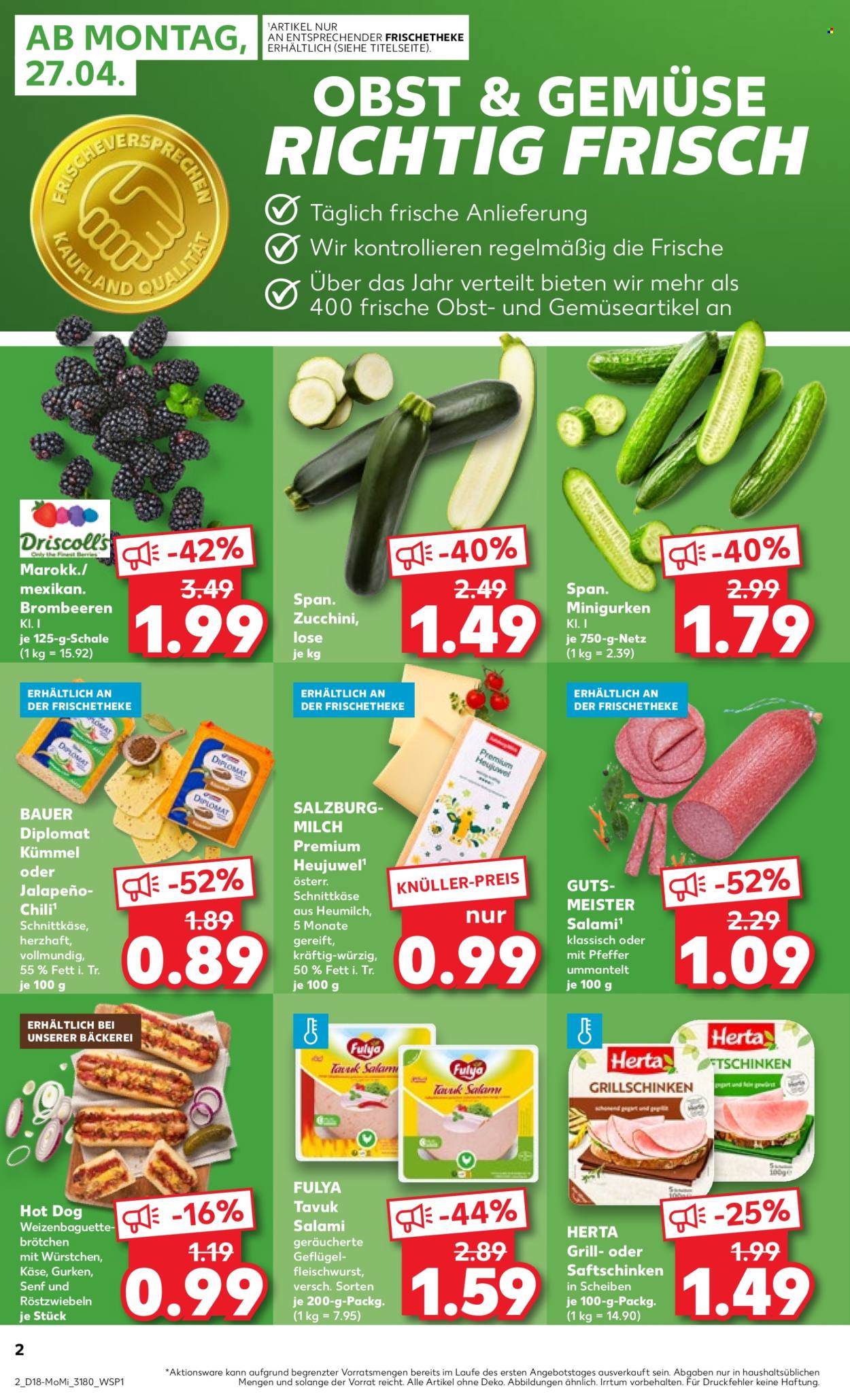 Kaufland Prospekte  - 27.04.2026 - 29.04.2026. Seite 2