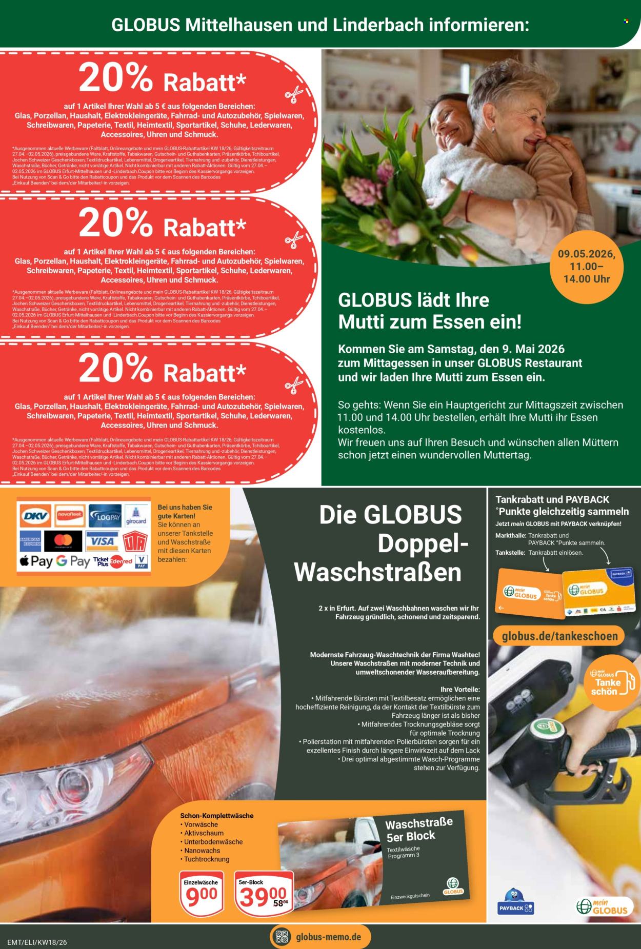 Globus Prospekte  - 27.04.2026 - 2.05.2026. Seite 22