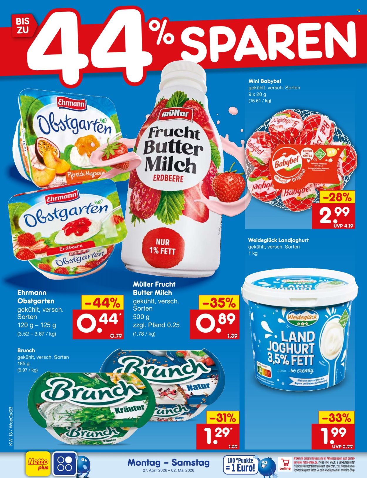 Netto Marken-Discount Prospekte  - 27.04.2026 - 2.05.2026. Seite 18