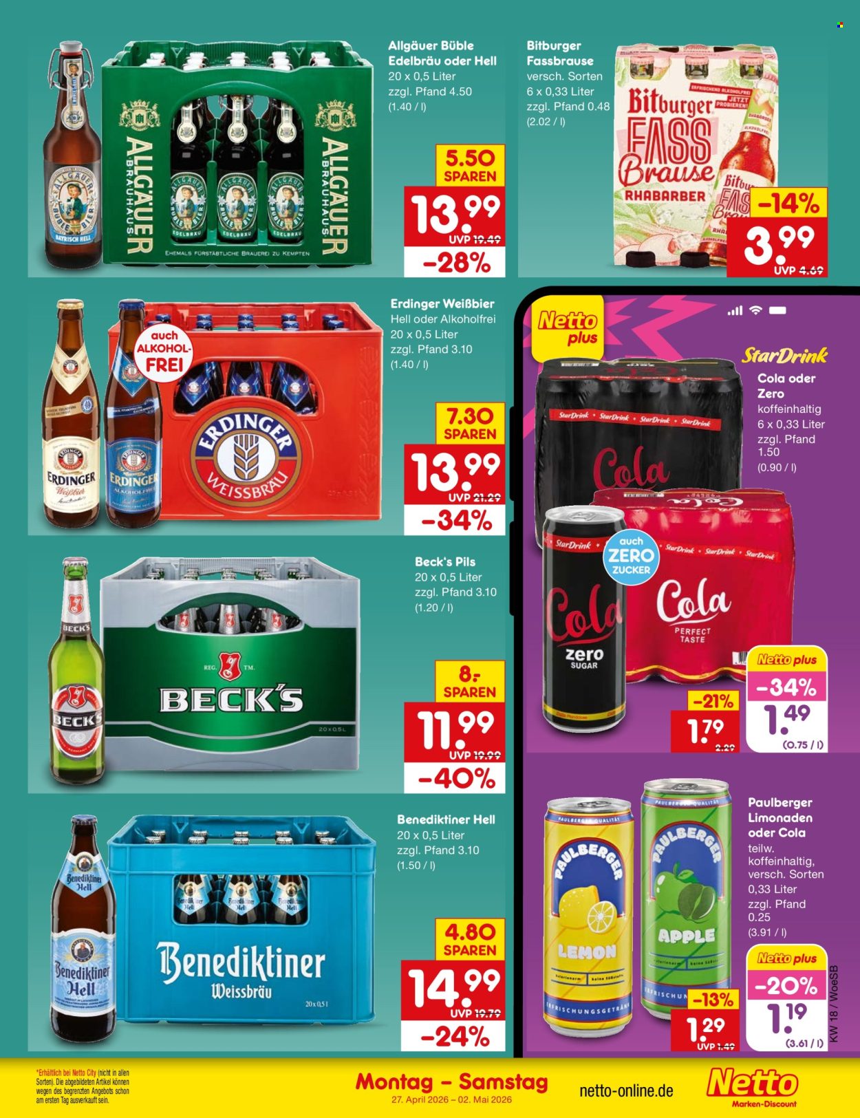 Netto Marken-Discount Prospekte  - 27.04.2026 - 2.05.2026. Seite 29