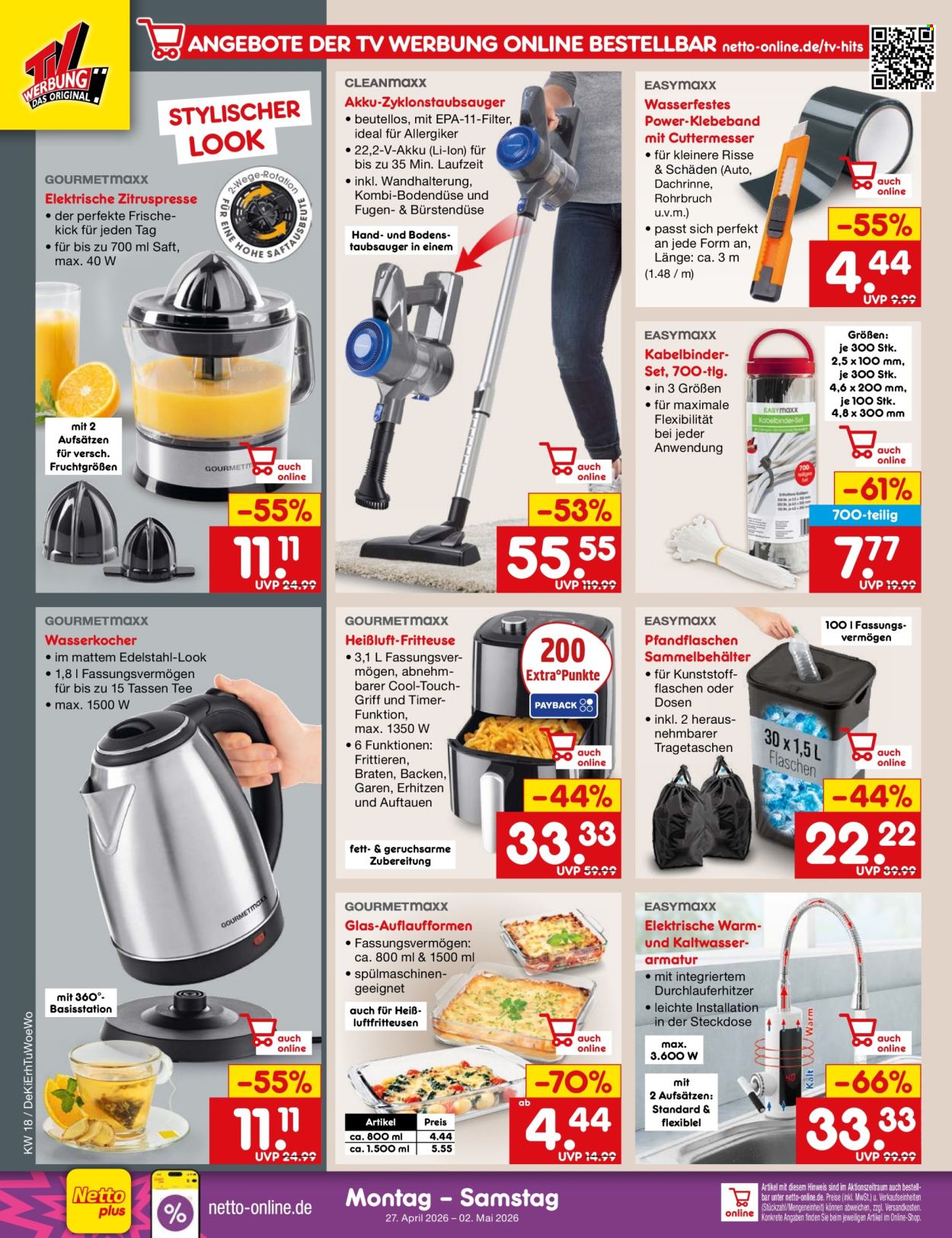 Netto Marken-Discount Prospekte  - 27.04.2026 - 2.05.2026. Seite 36