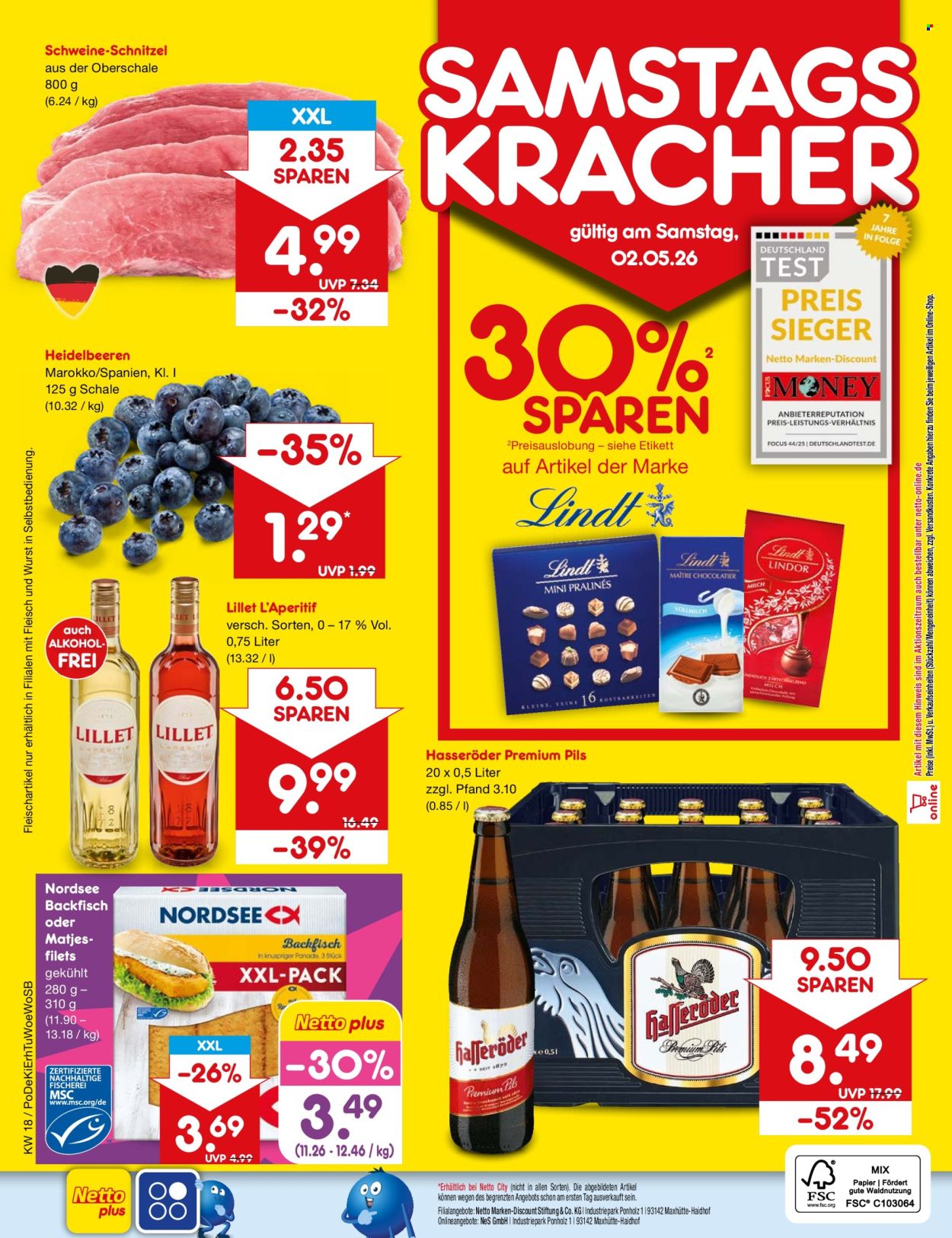 Netto Marken-Discount Prospekte  - 27.04.2026 - 2.05.2026. Seite 62