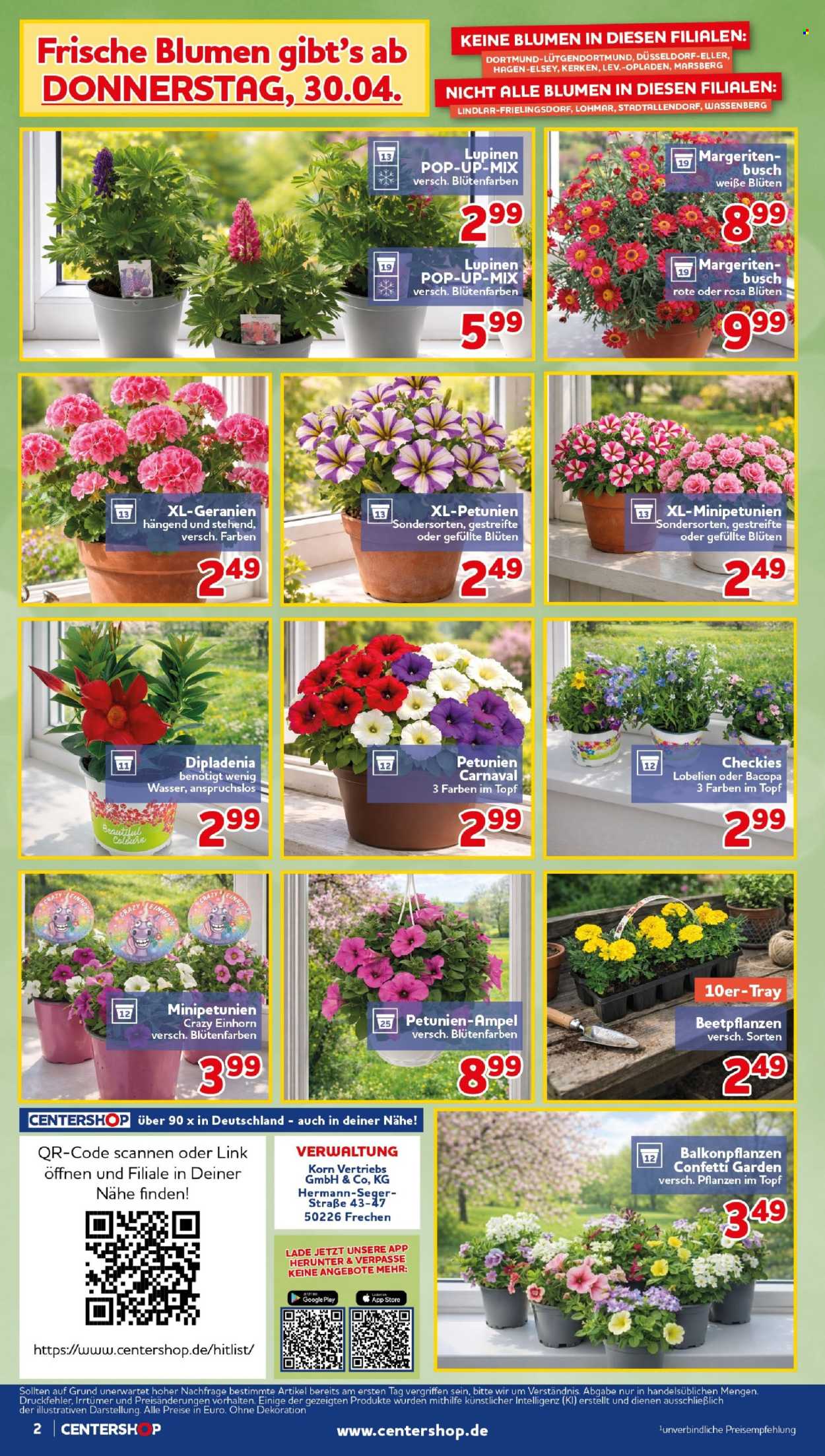 CENTERSHOP Prospekte  - 27.04.2026 - 2.05.2026. Seite 2